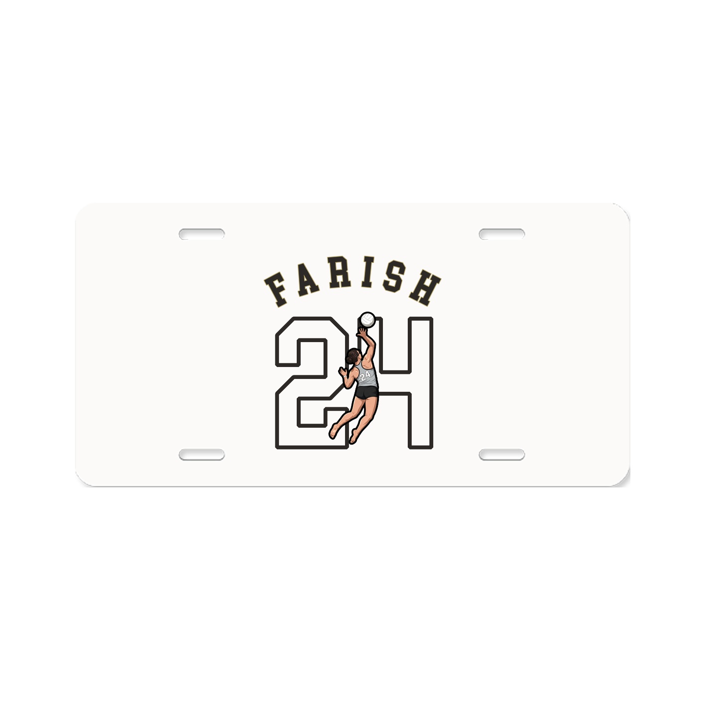 License Plate — Shirsey Arch in Classic