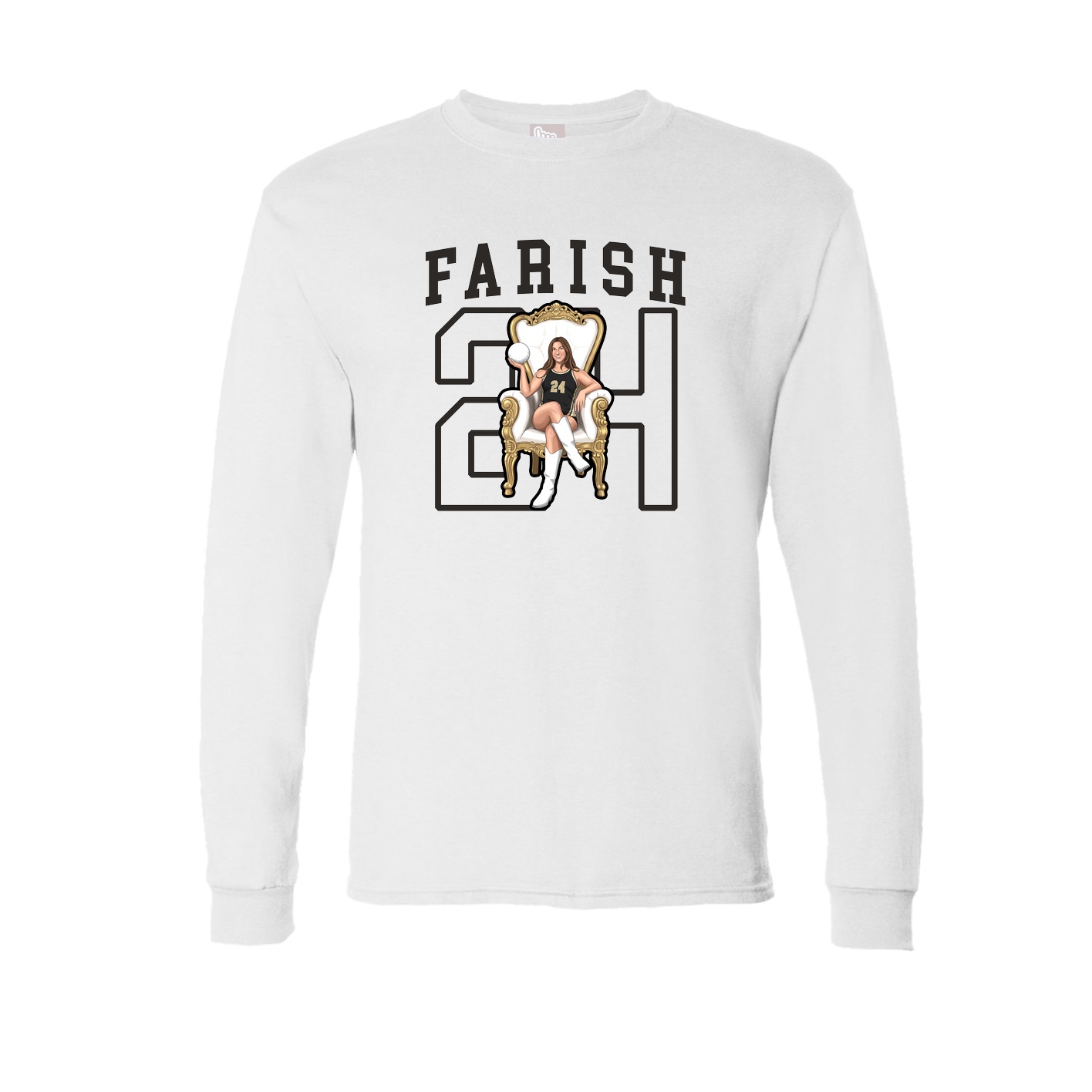 Long Sleeve Tee — Shirsey in White