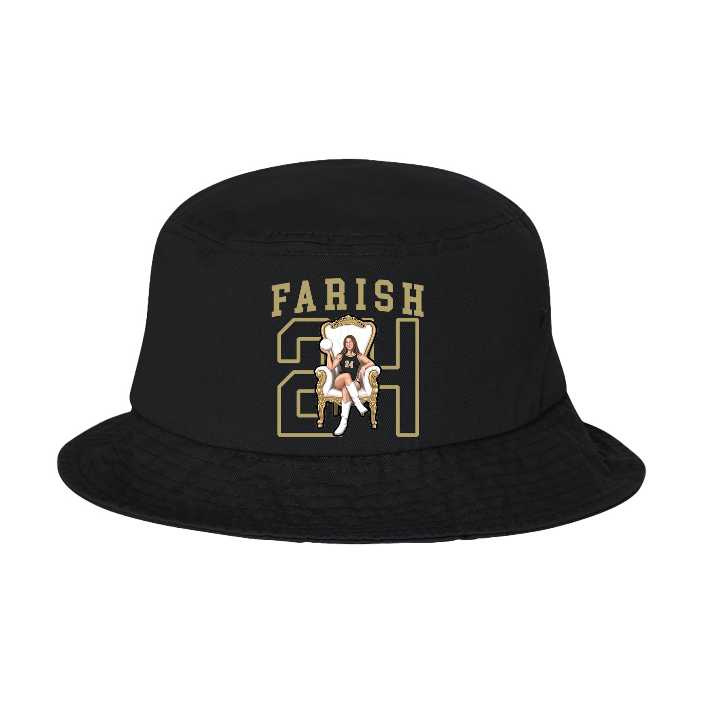 Bucket Cap — Shirsey in Black
