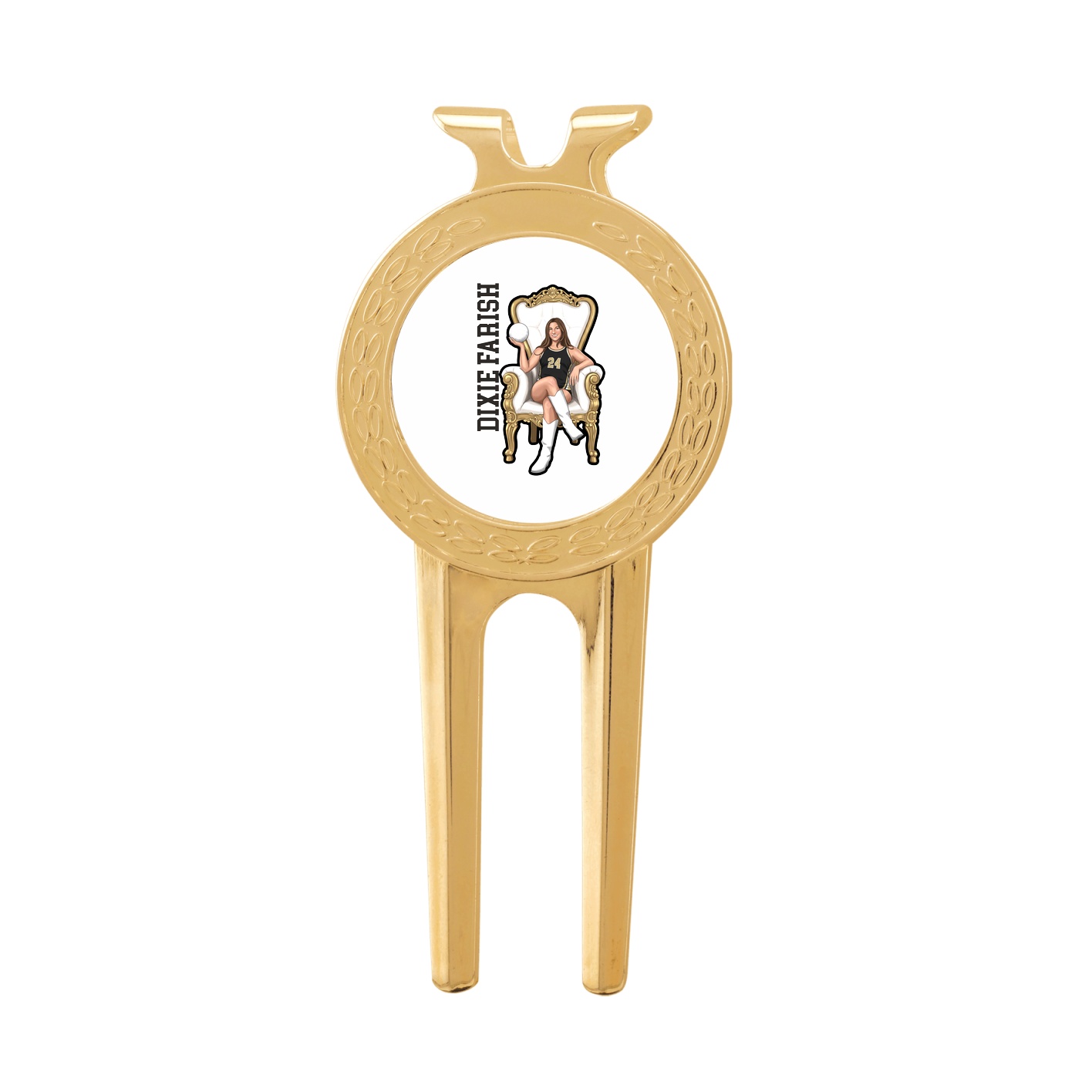 Divot Tool with Ball Marker — Name Vertical in Classic