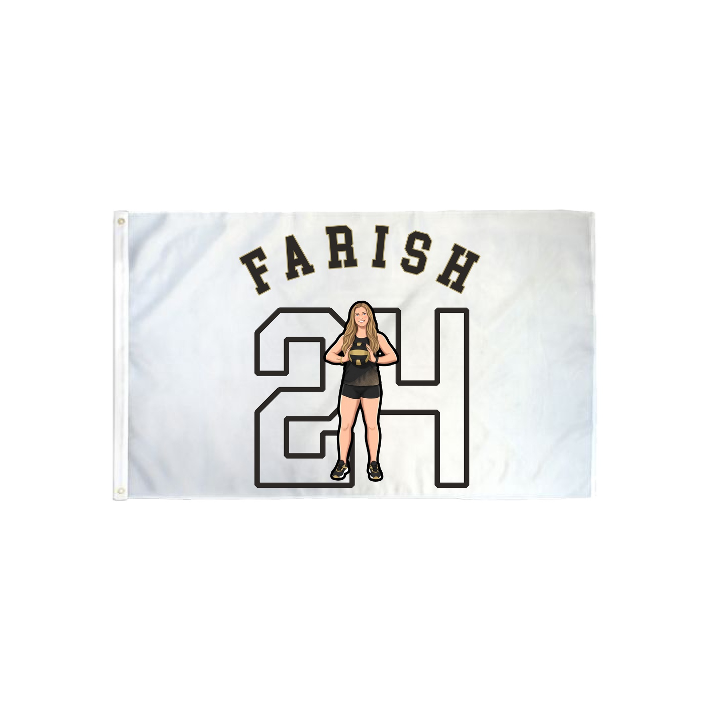 3x5 Flag — Shirsey Arch in Classic