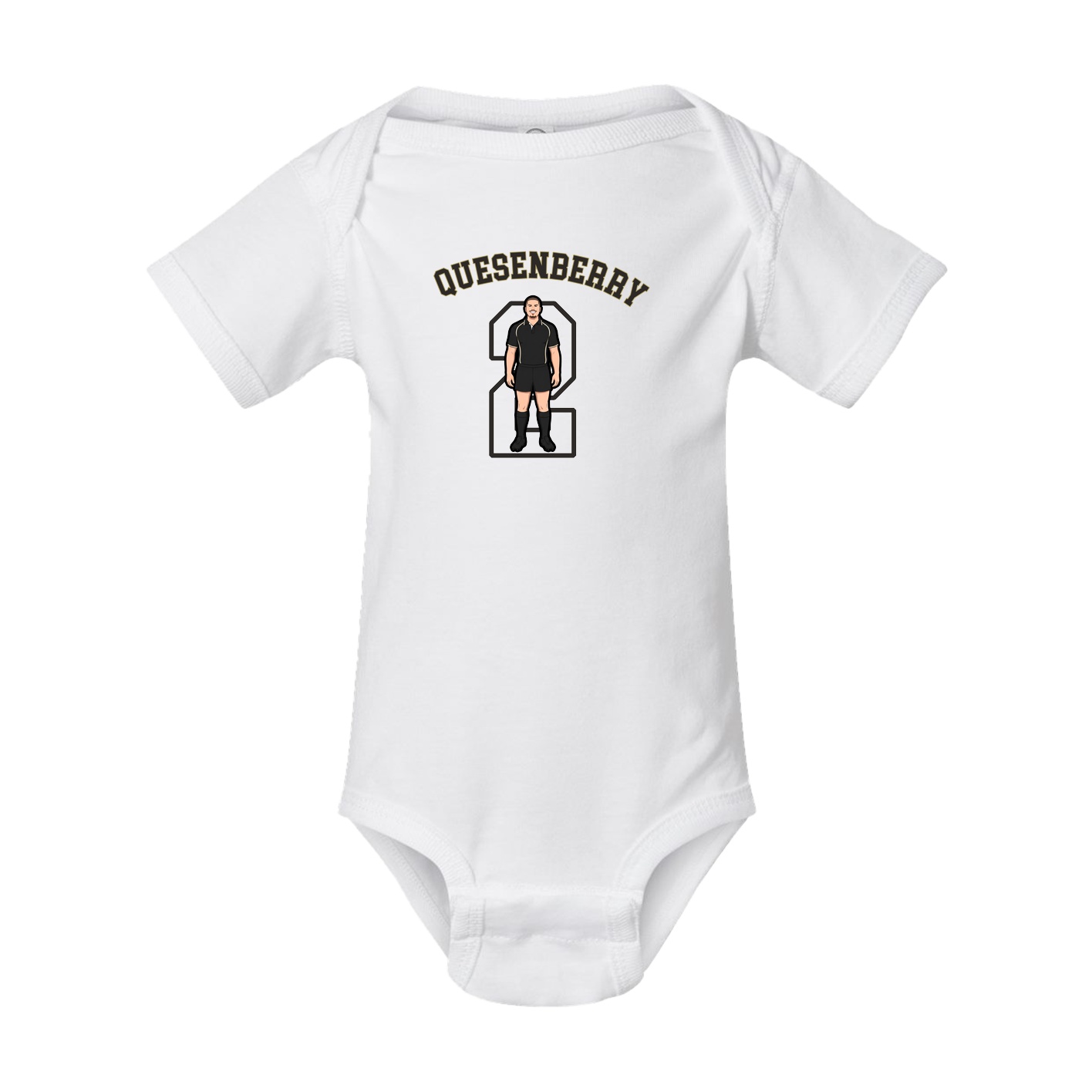 Baby Onesie — Shirsey Arch in White