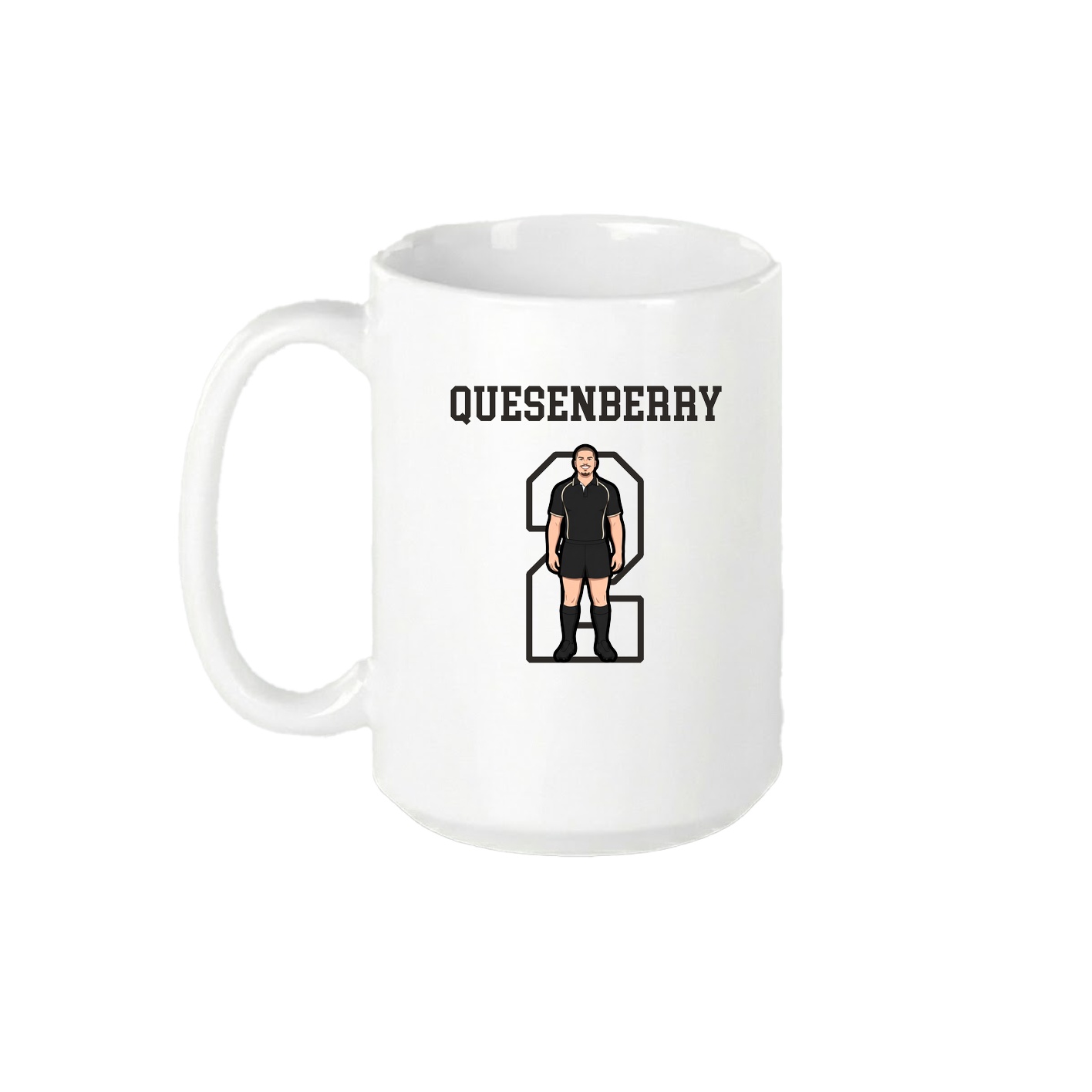 15oz Coffee Mug — Shirsey in White
