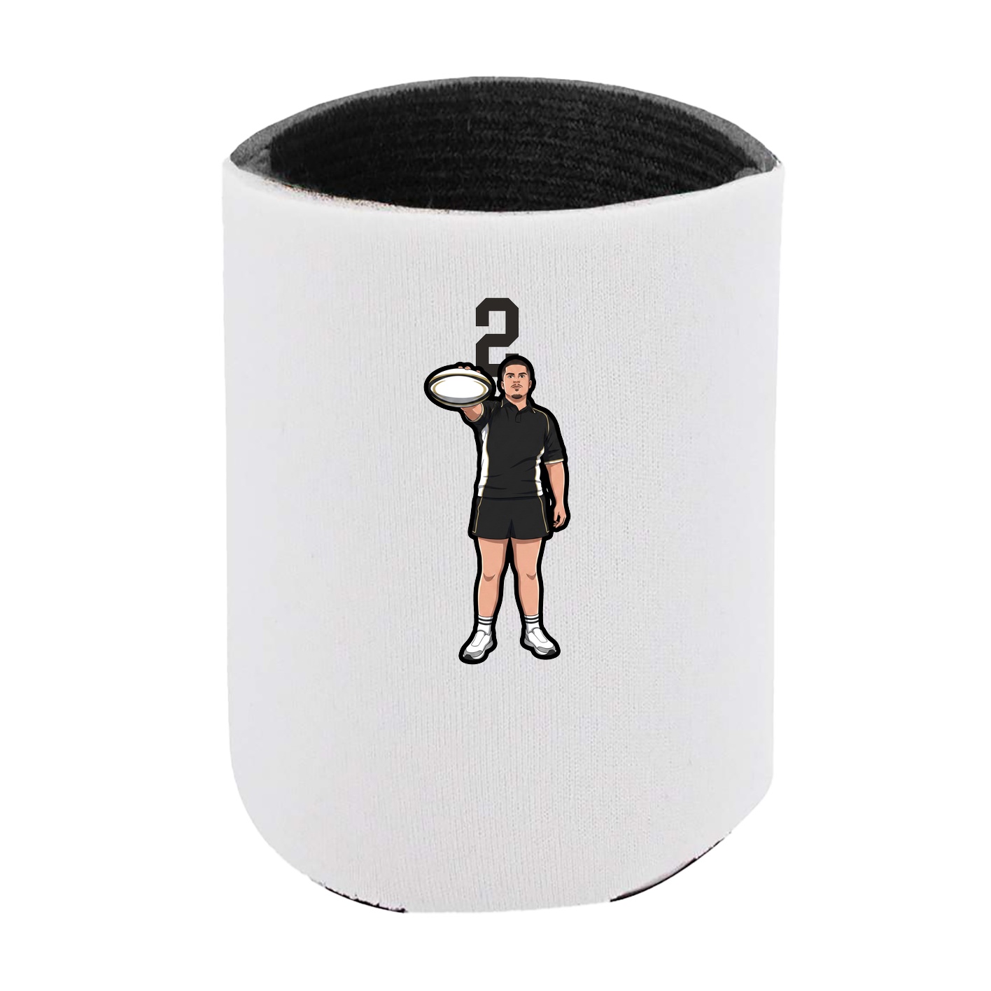 Can Holder — Number Top in White