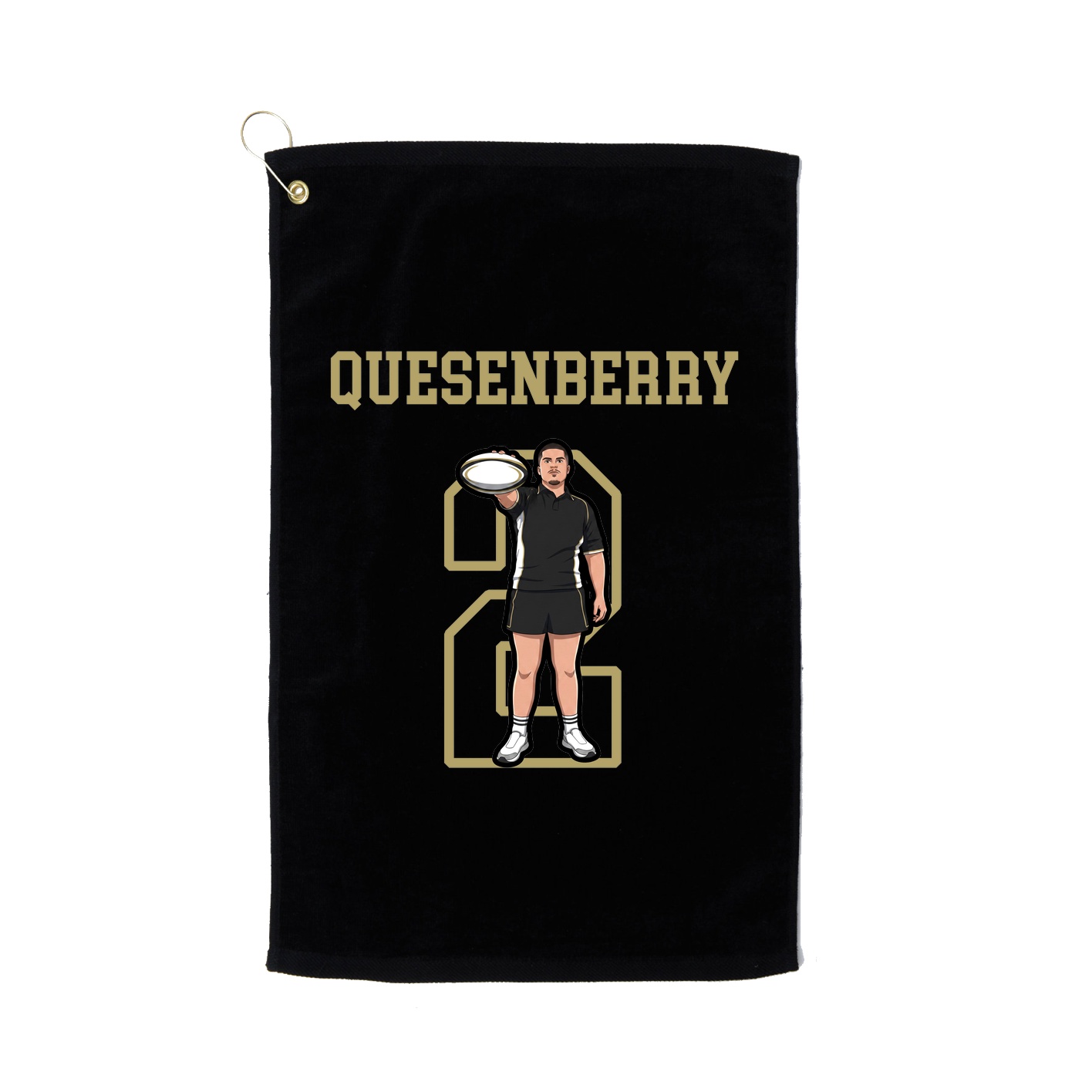 Golf Towel — Shirsey in Black