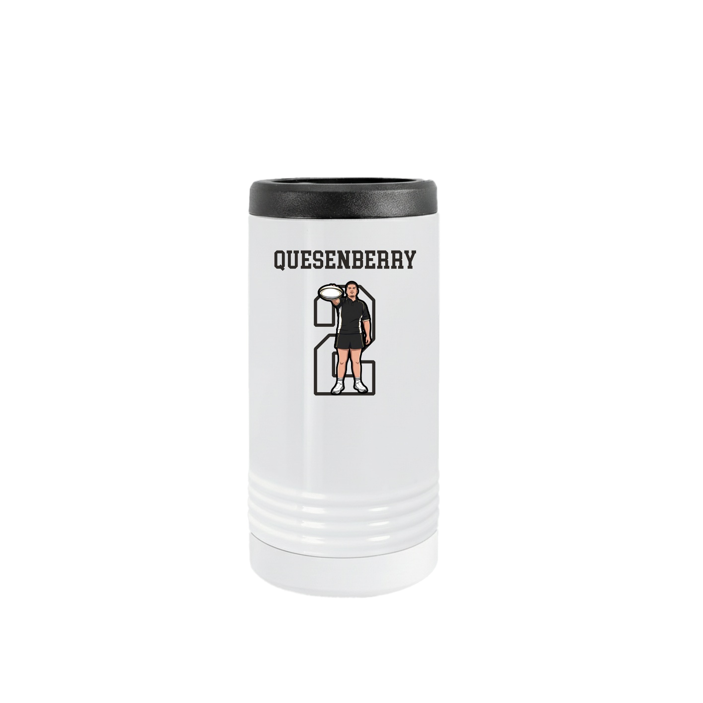 Slim Beverage Holder — Shirsey in White