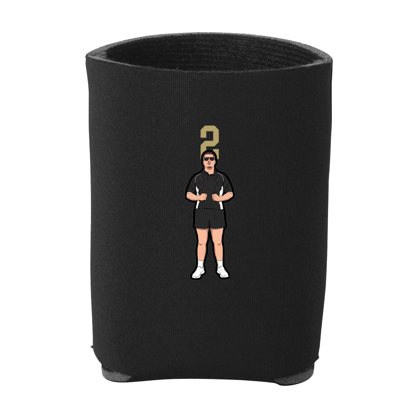 Can Holder — Number Top in Black