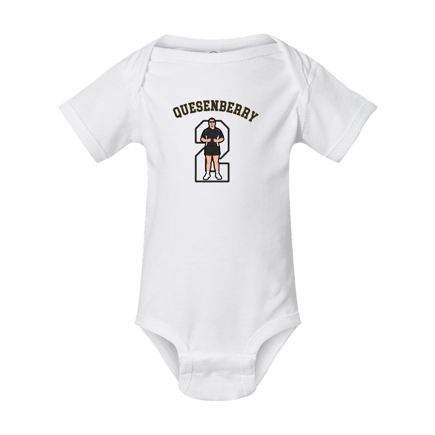 Baby Onesie — Shirsey Arch in White