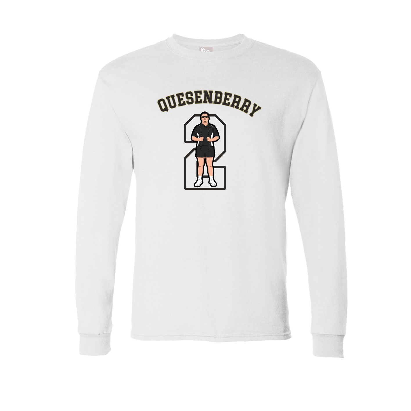 Long Sleeve Tee — Shirsey Arch in White