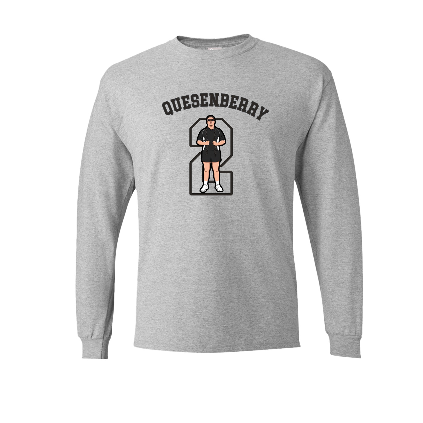 Long Sleeve Tee — Shirsey Arch in Grey