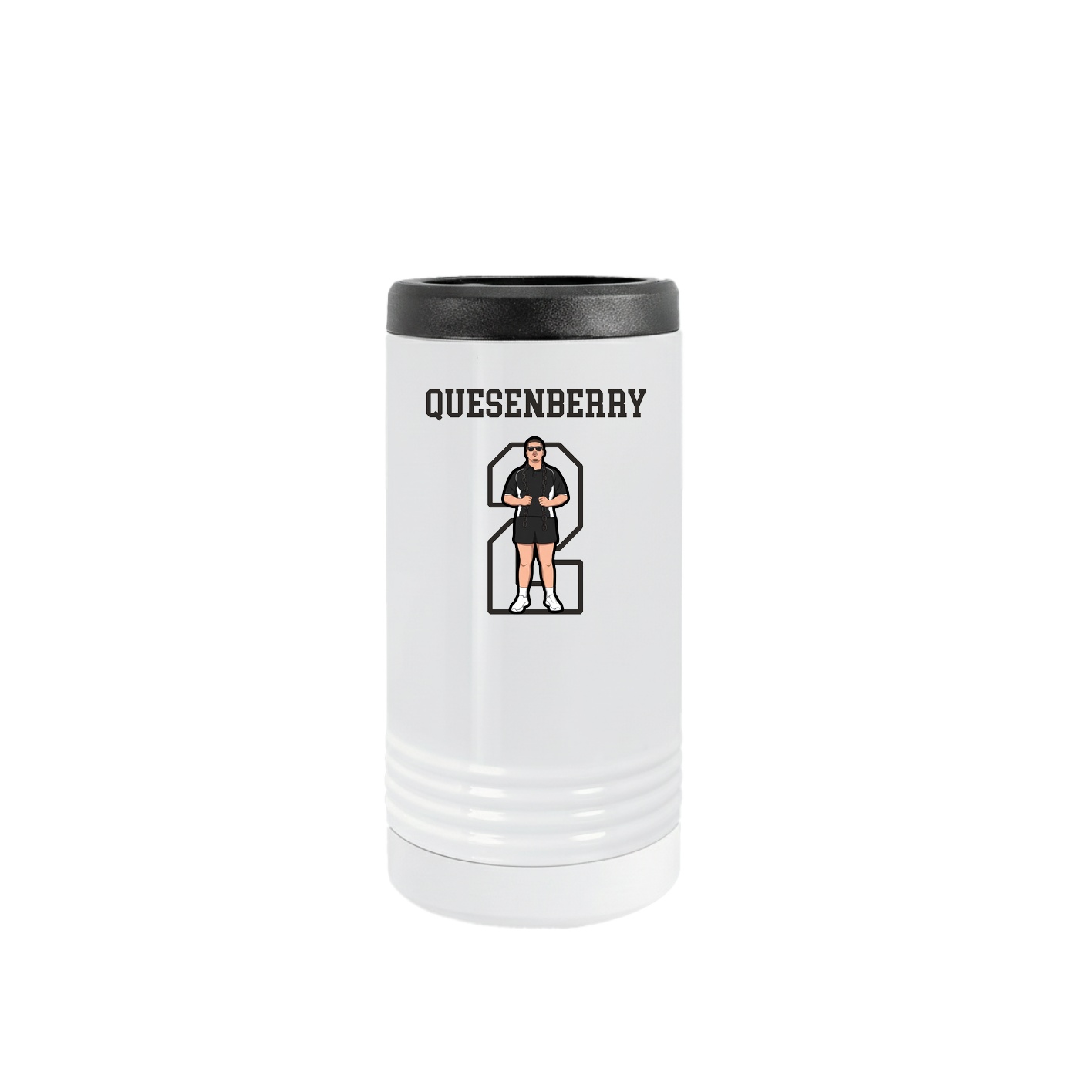 Slim Beverage Holder — Shirsey in White