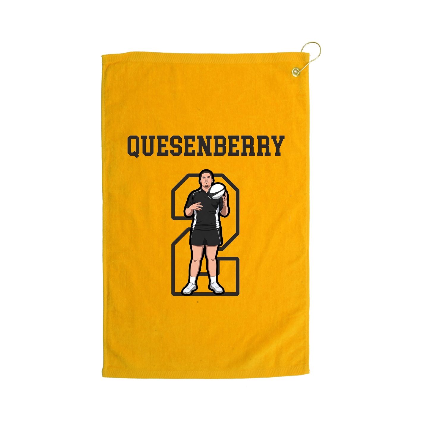 Golf Towel — Shirsey in Gold