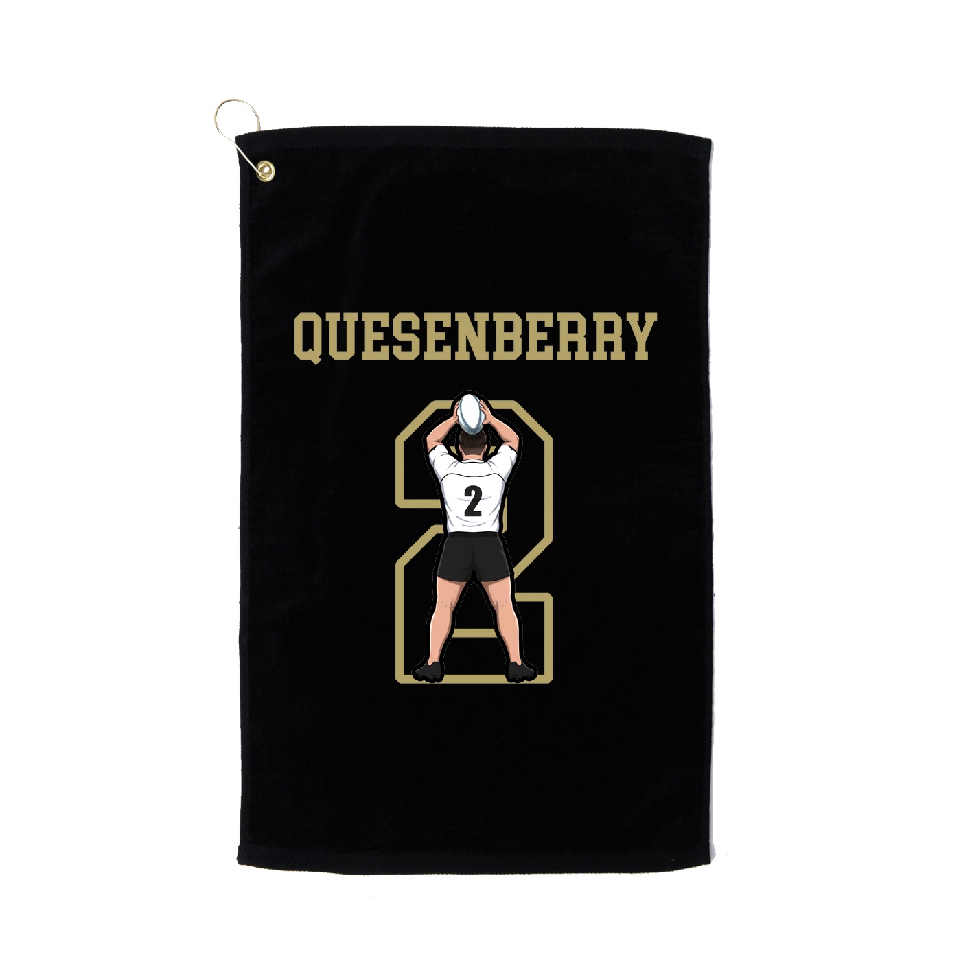 Golf Towel — Shirsey in Black