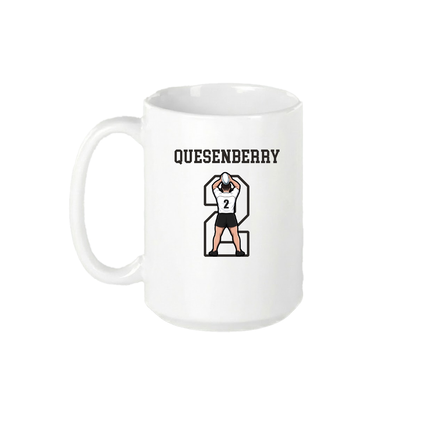 15oz Coffee Mug — Shirsey in White