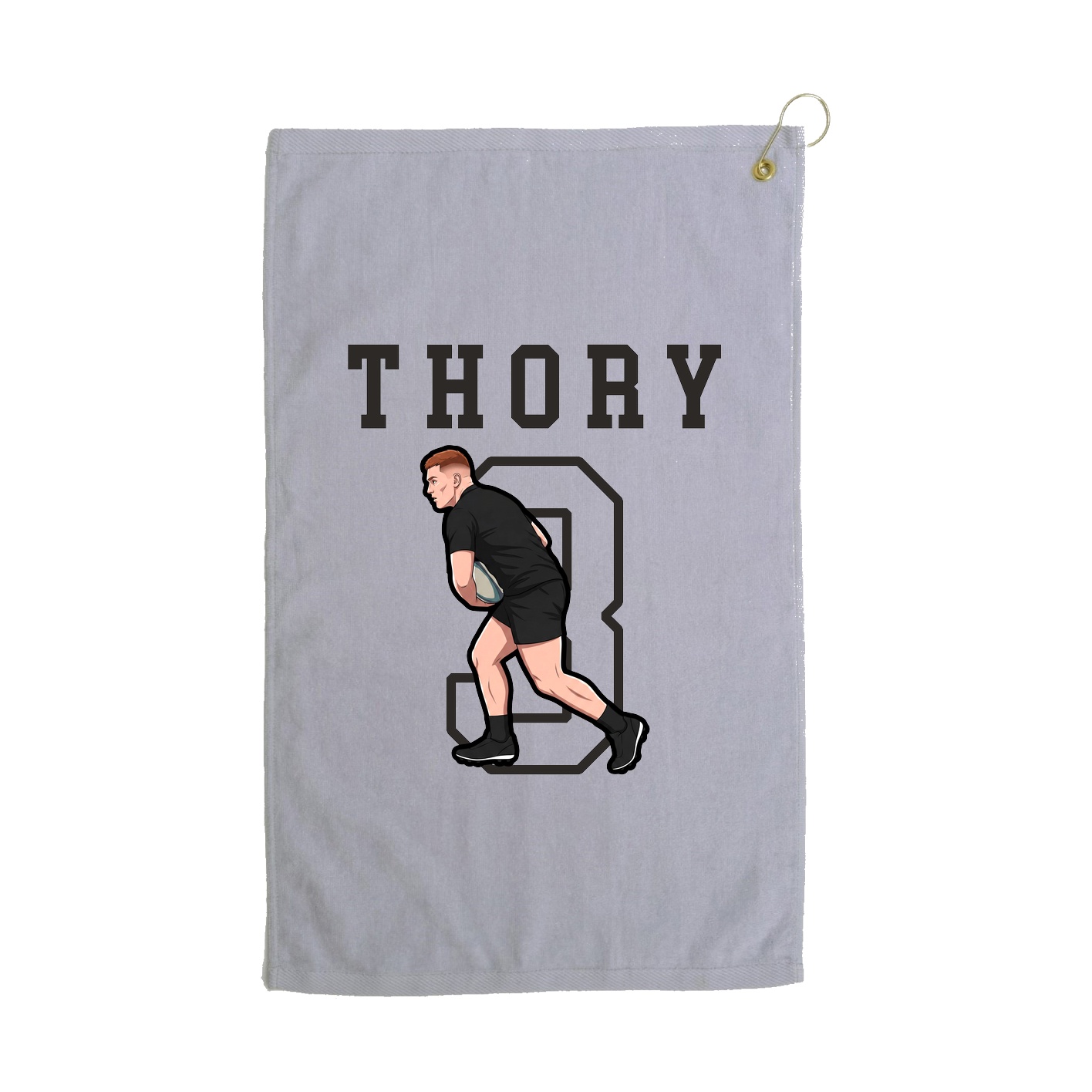 Golf Towel — Shirsey in Grey