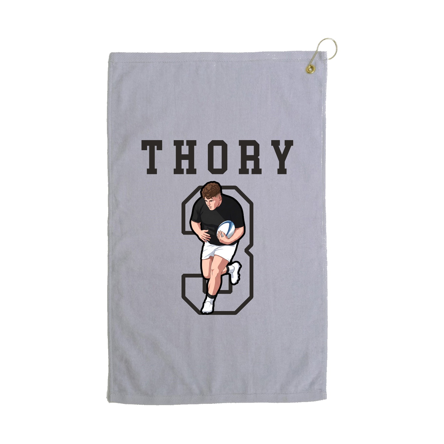 Golf Towel — Shirsey in Grey