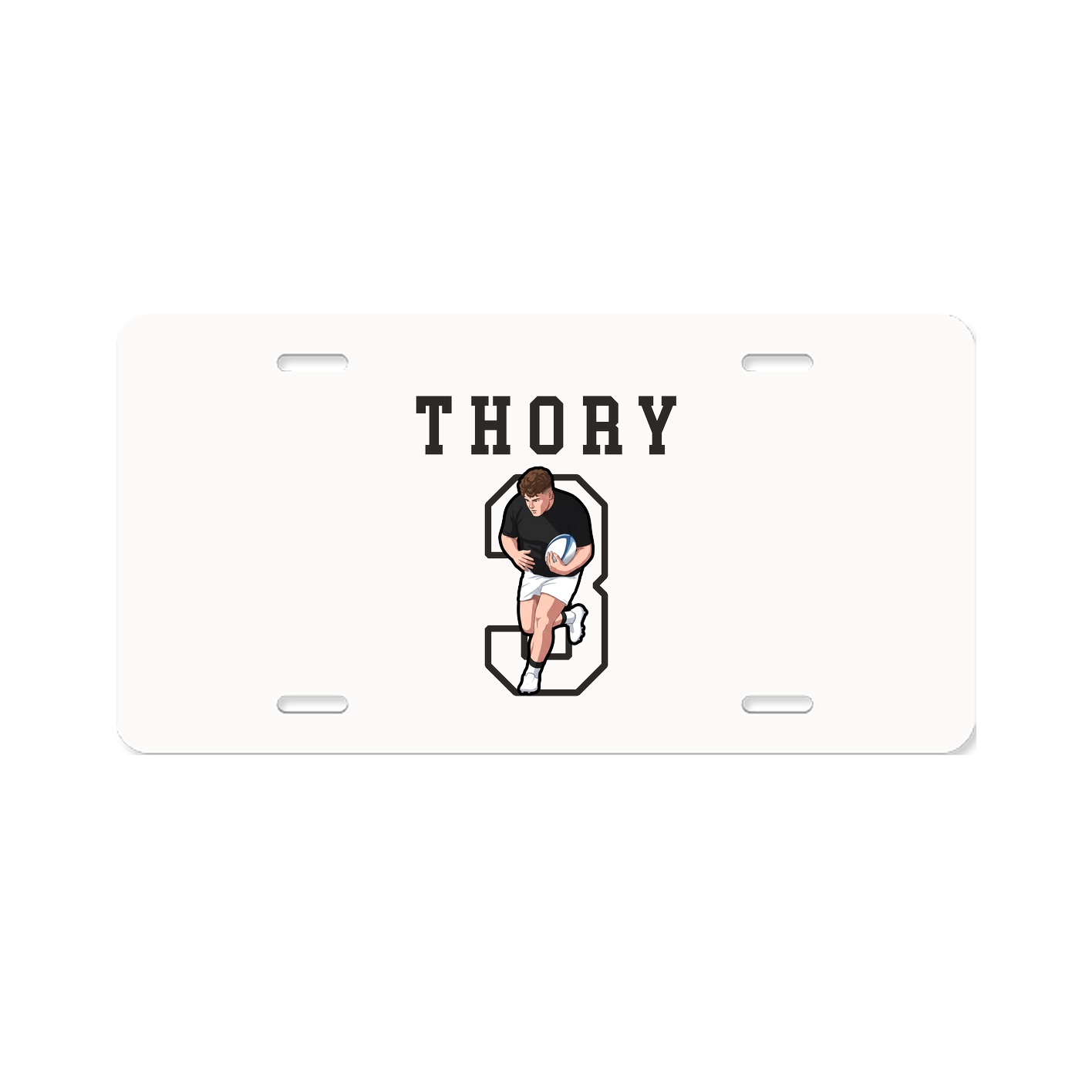Aluminum License Plate