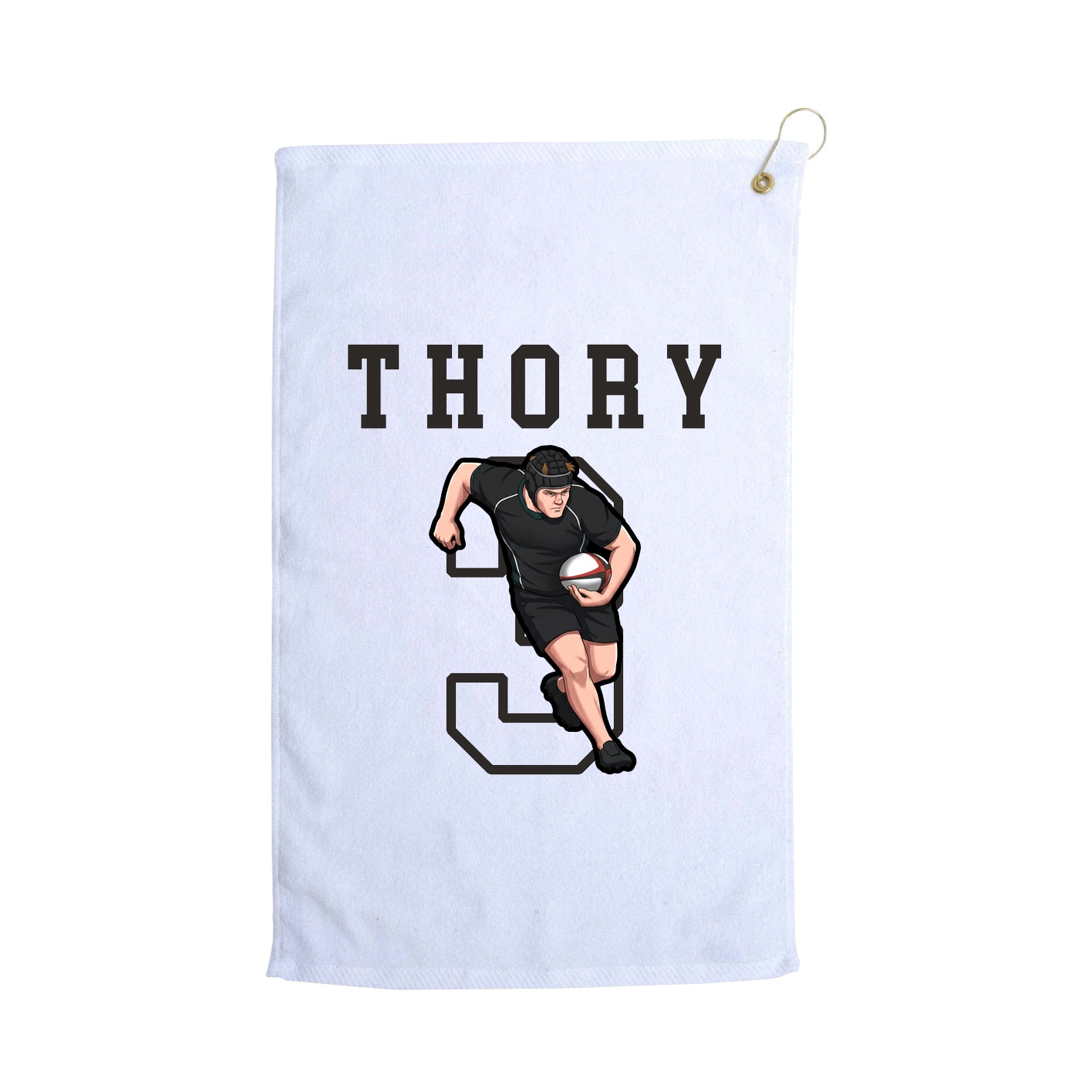 Golf Towel — Shirsey in White