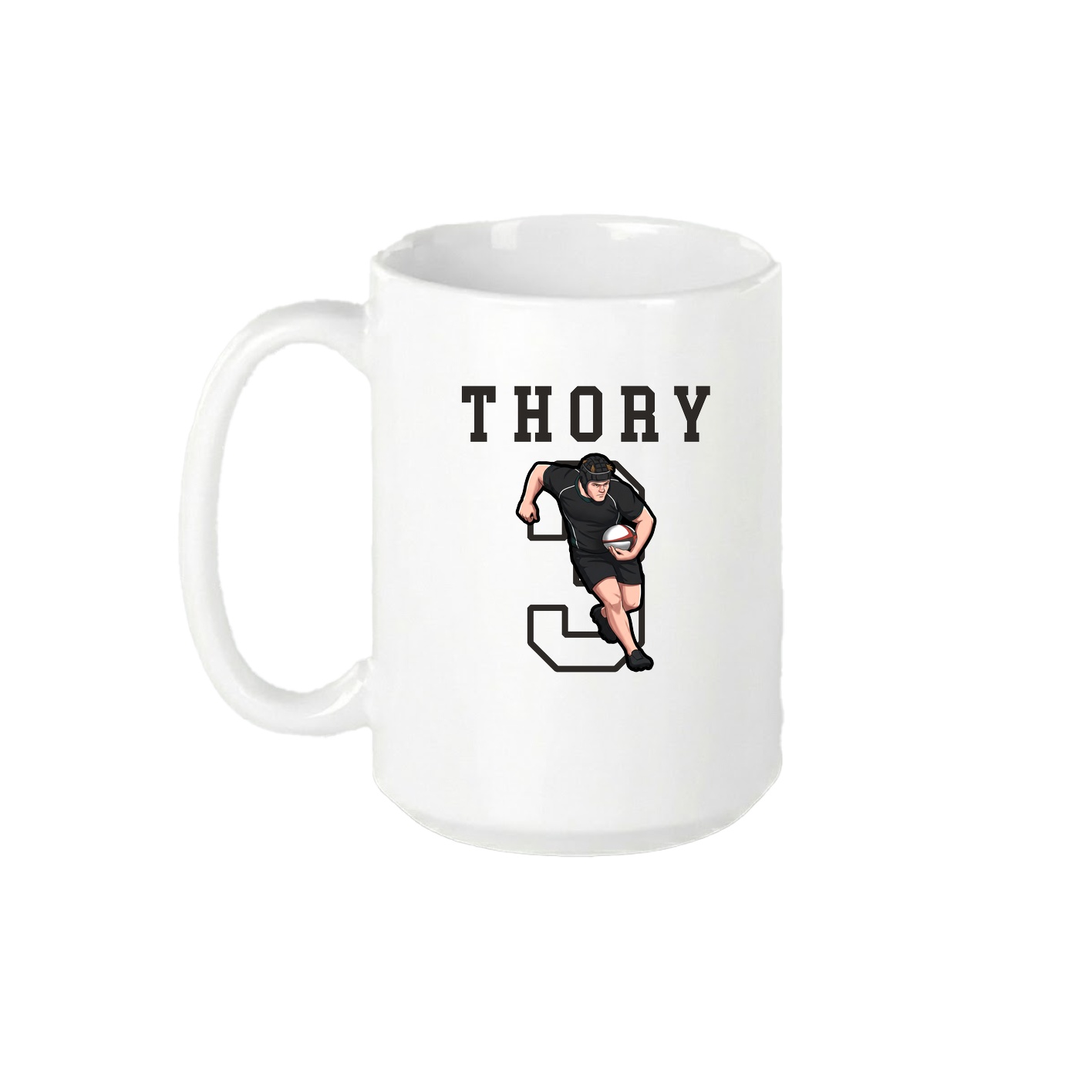 15oz Coffee Mug — Shirsey in White