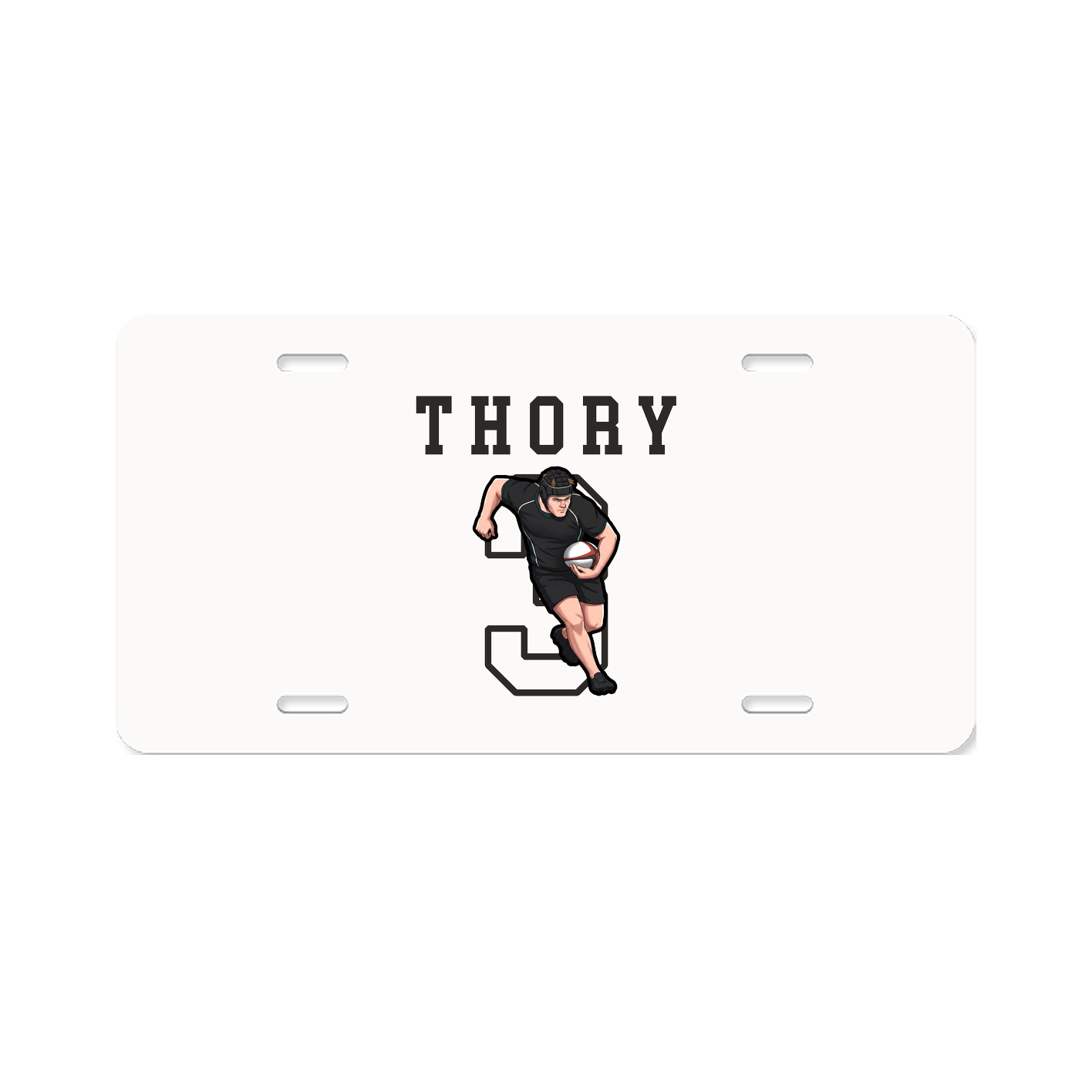 License Plate — Shirsey in Classic