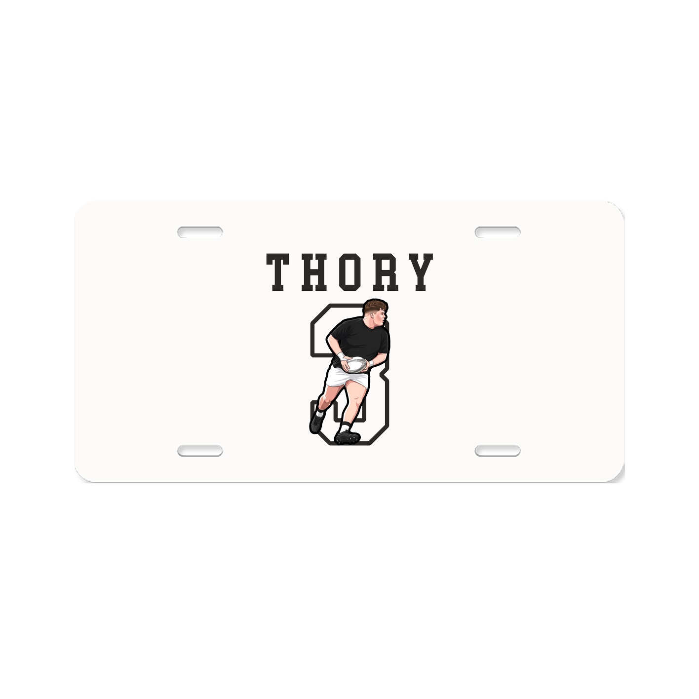 License Plate — Shirsey in Classic