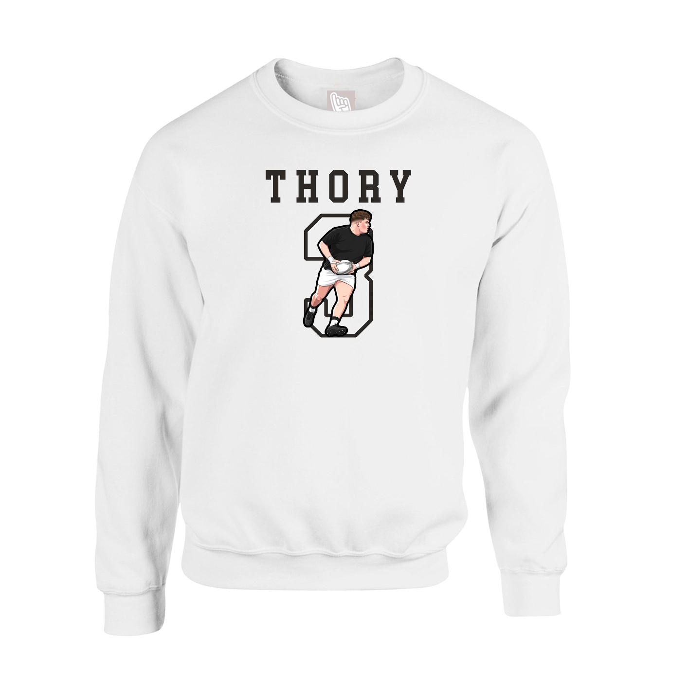 Fleece Crew — Shirsey in White