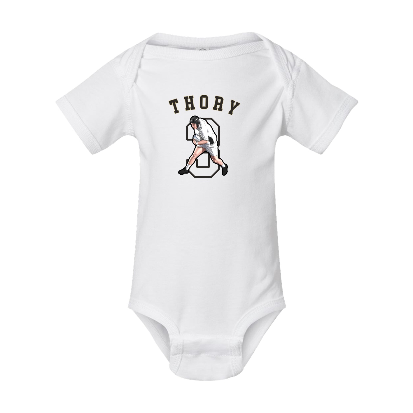 Baby Onesie — Shirsey Arch in White