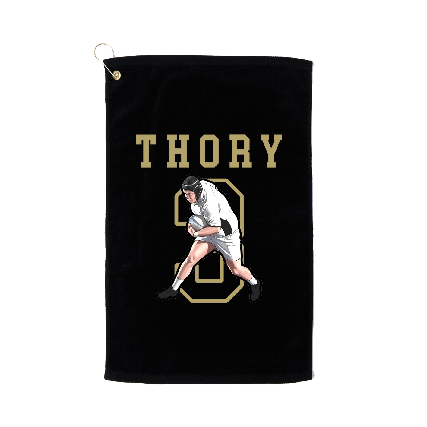 Golf Towel — Shirsey in Black