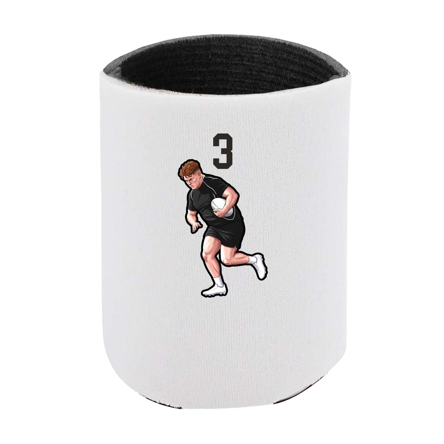 Can Holder — Number Top in White