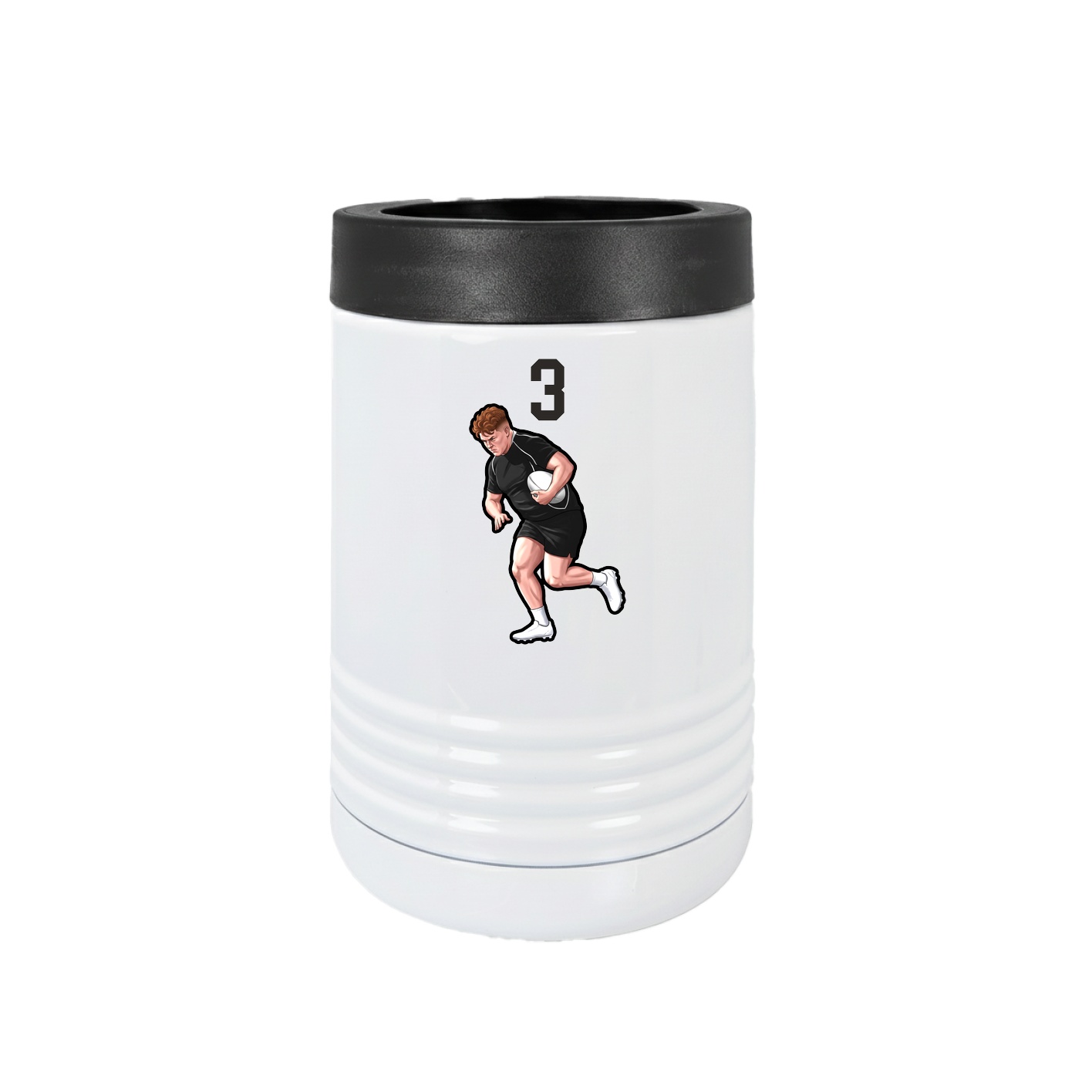 Beverage Holder — Number Top in White