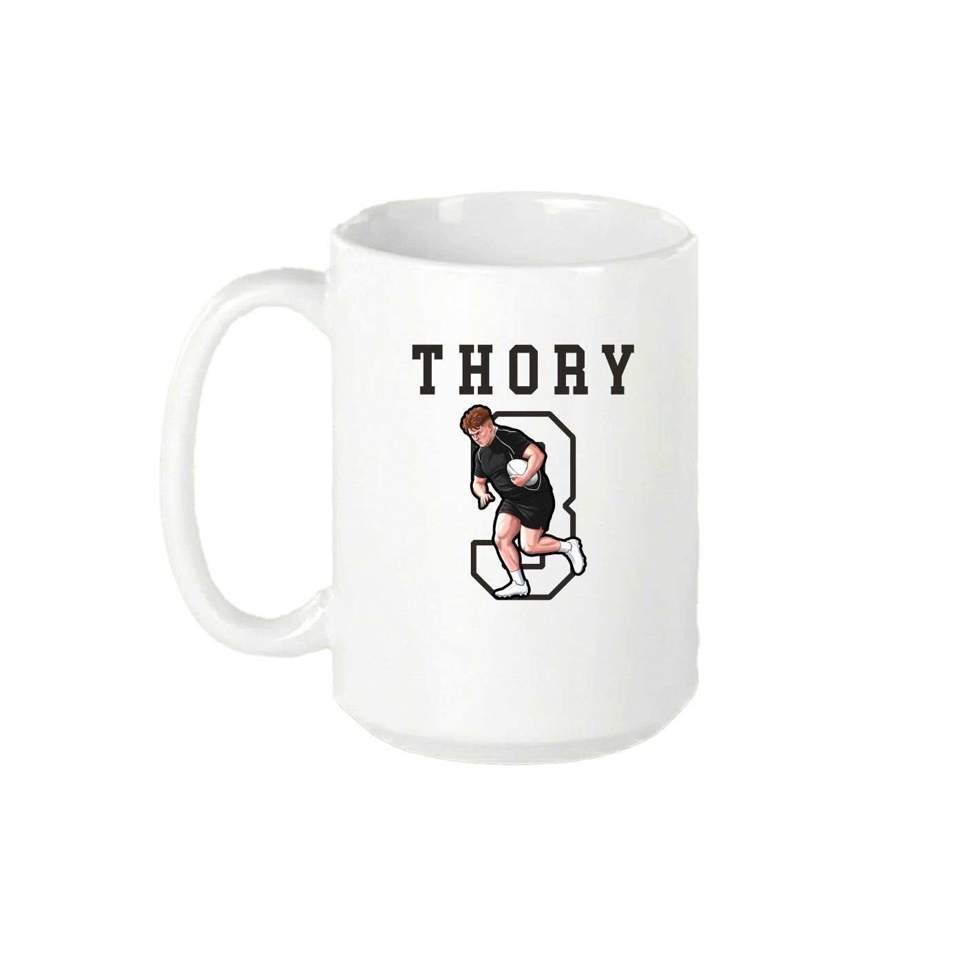 15oz Coffee Mug — Shirsey in White