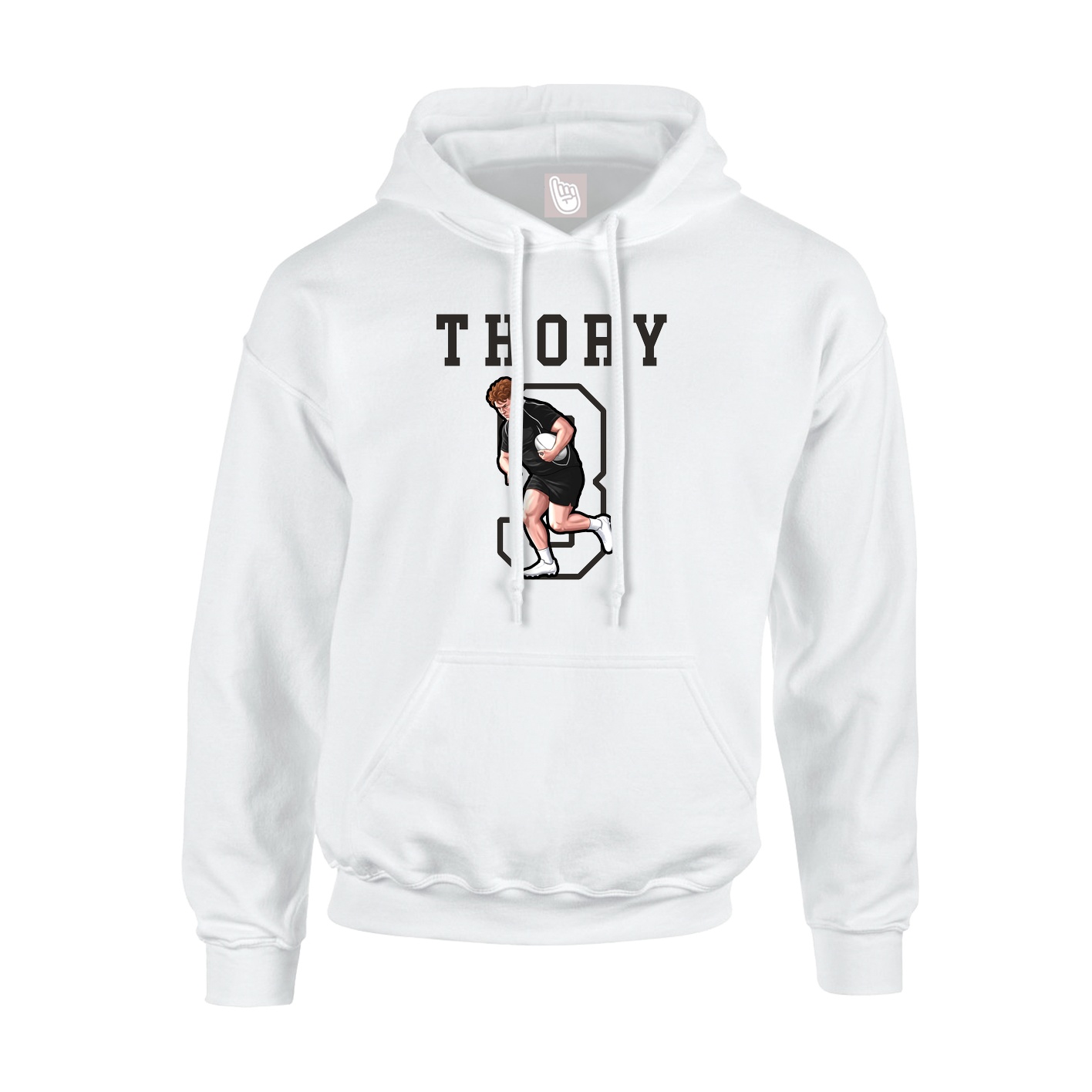 Youth Hoodie — Shirsey in White