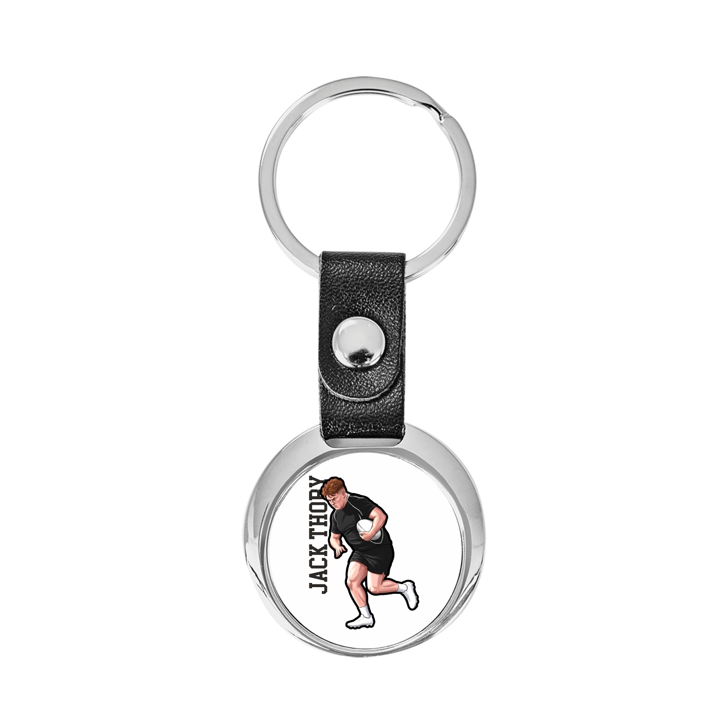 Key Chain — Name Vertical in Classic