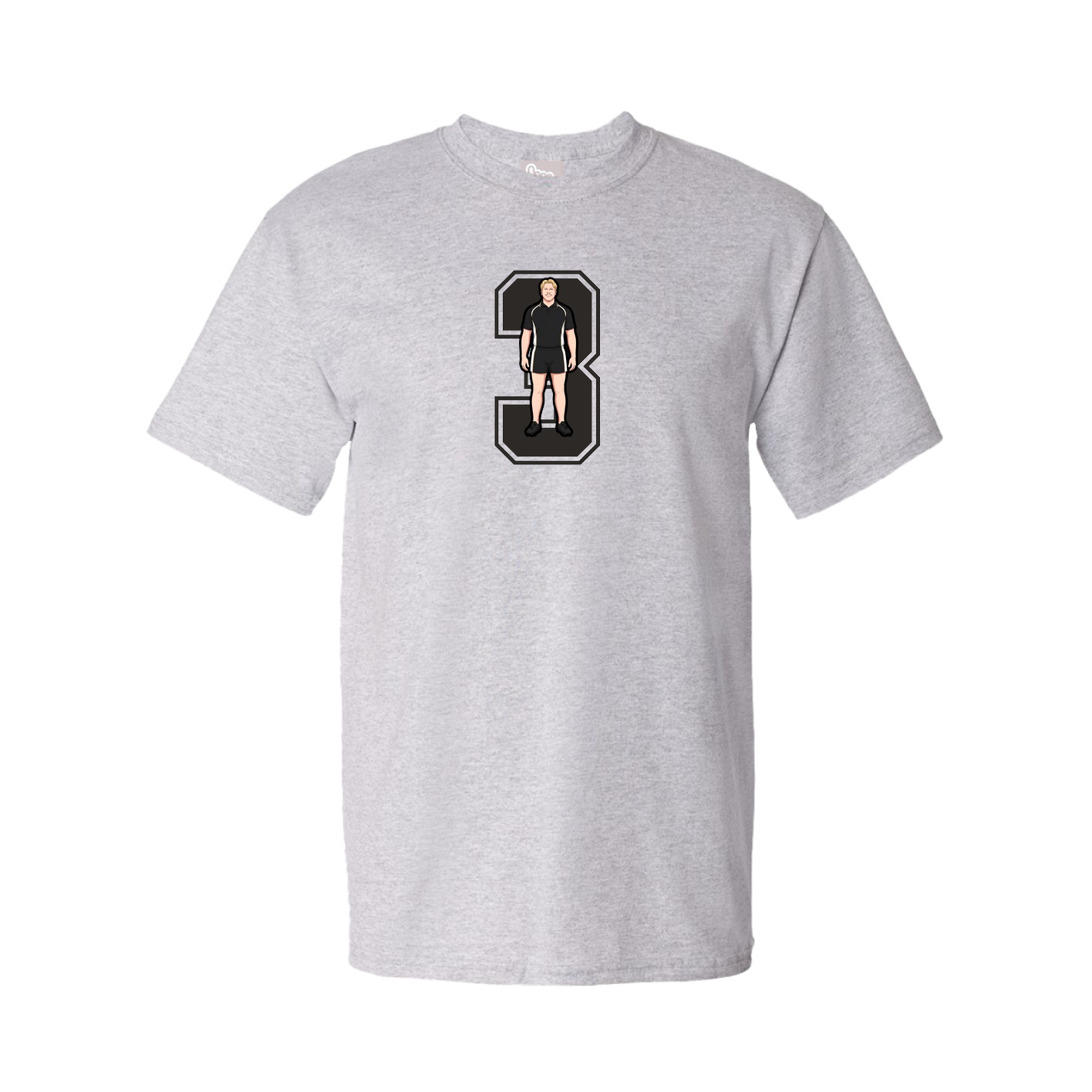 Tee — Number in Grey