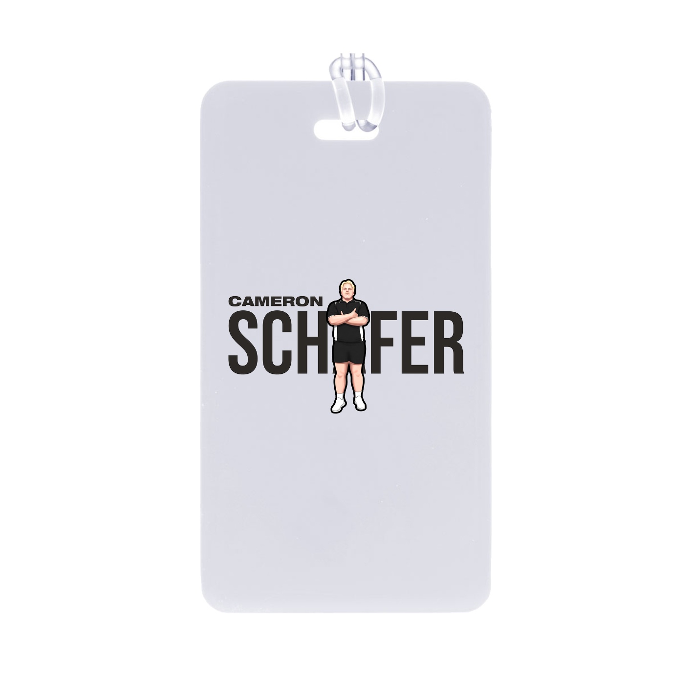 Bag Tag — Player Name in Classic