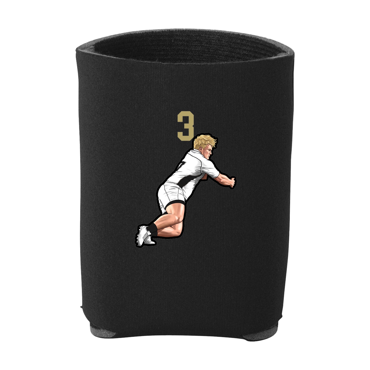 Can Holder — Number Top in Black