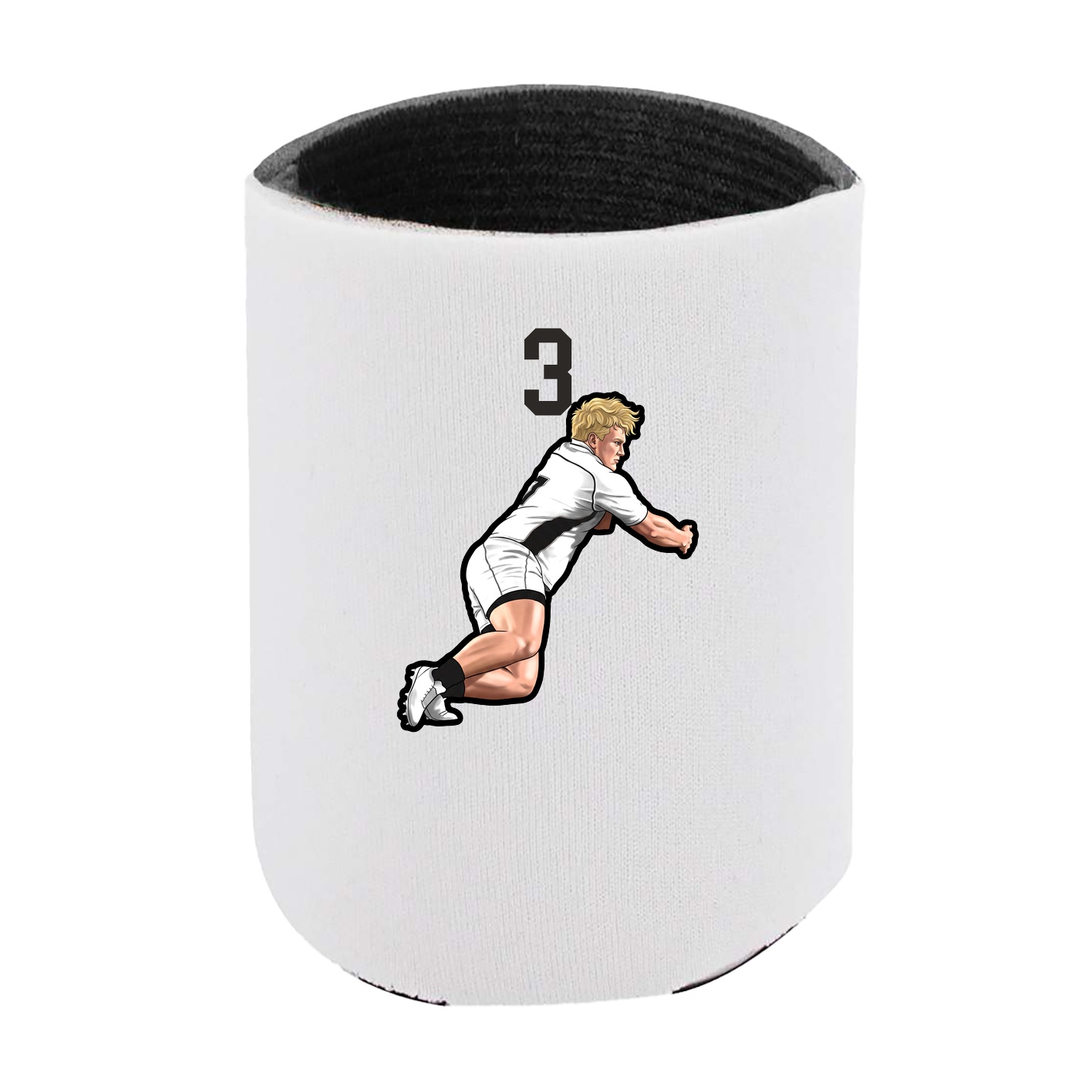 Can Holder — Number Top in White