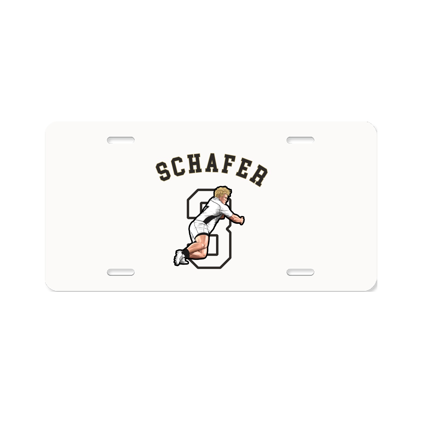 License Plate — Shirsey Arch in Classic