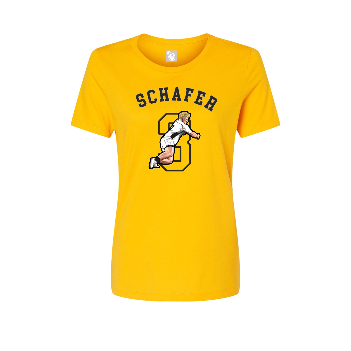 Womens Tee — Shirsey Arch in Gold
