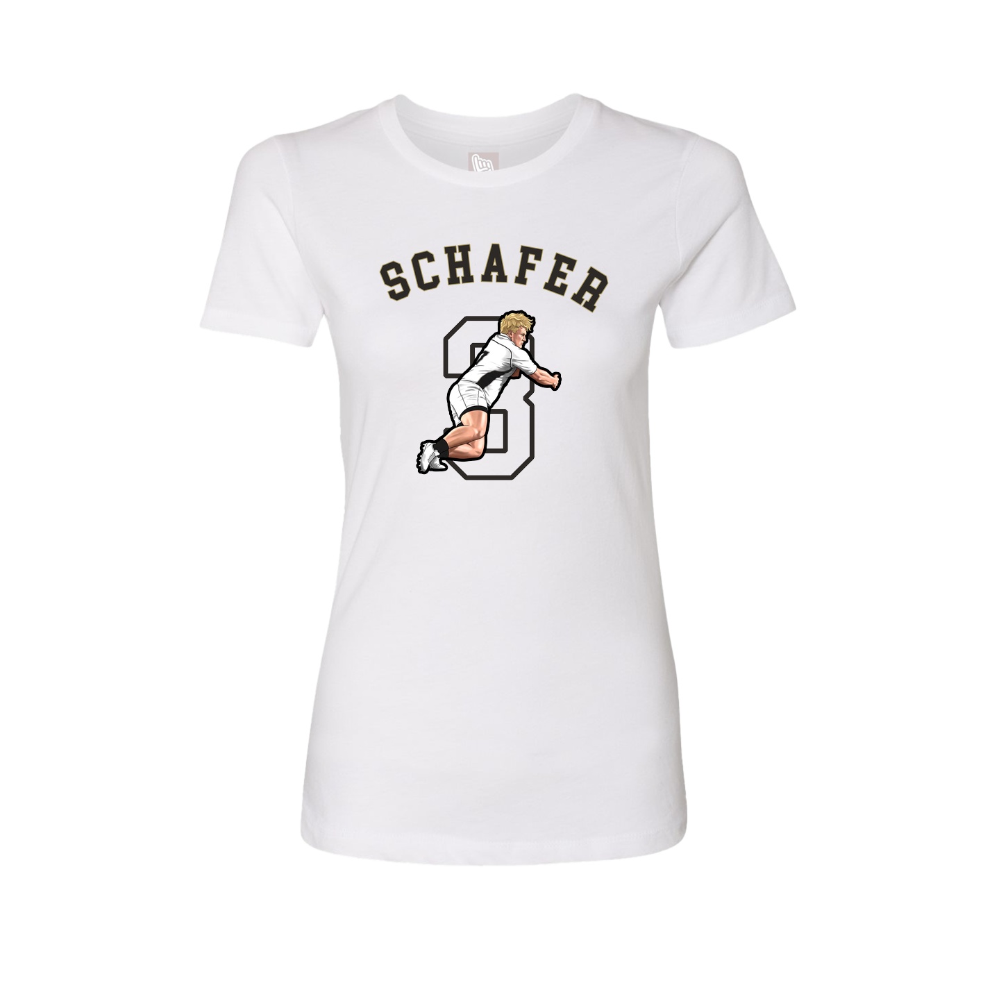 Womens Tee — Shirsey Arch in White