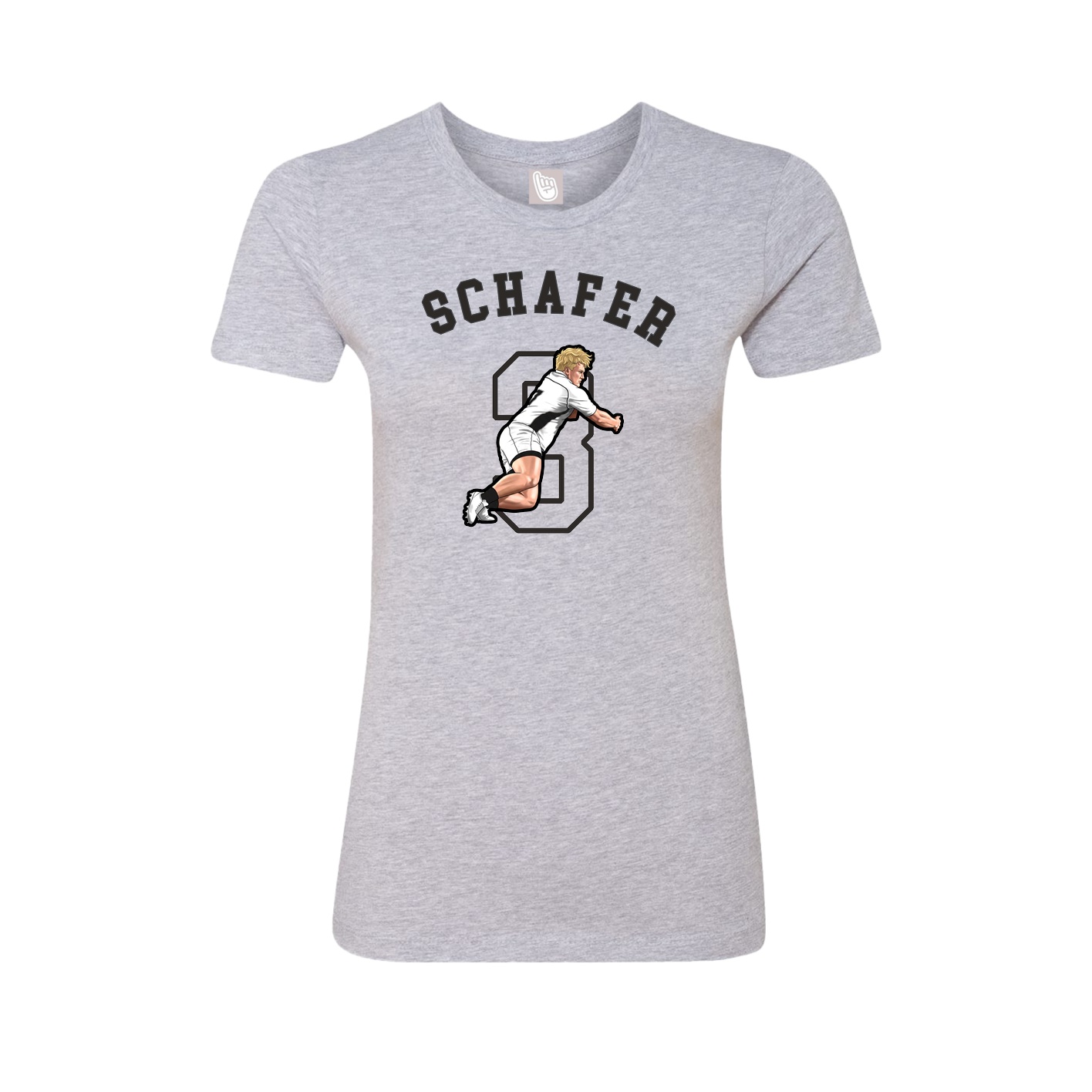 Womens Tee — Shirsey Arch in Grey