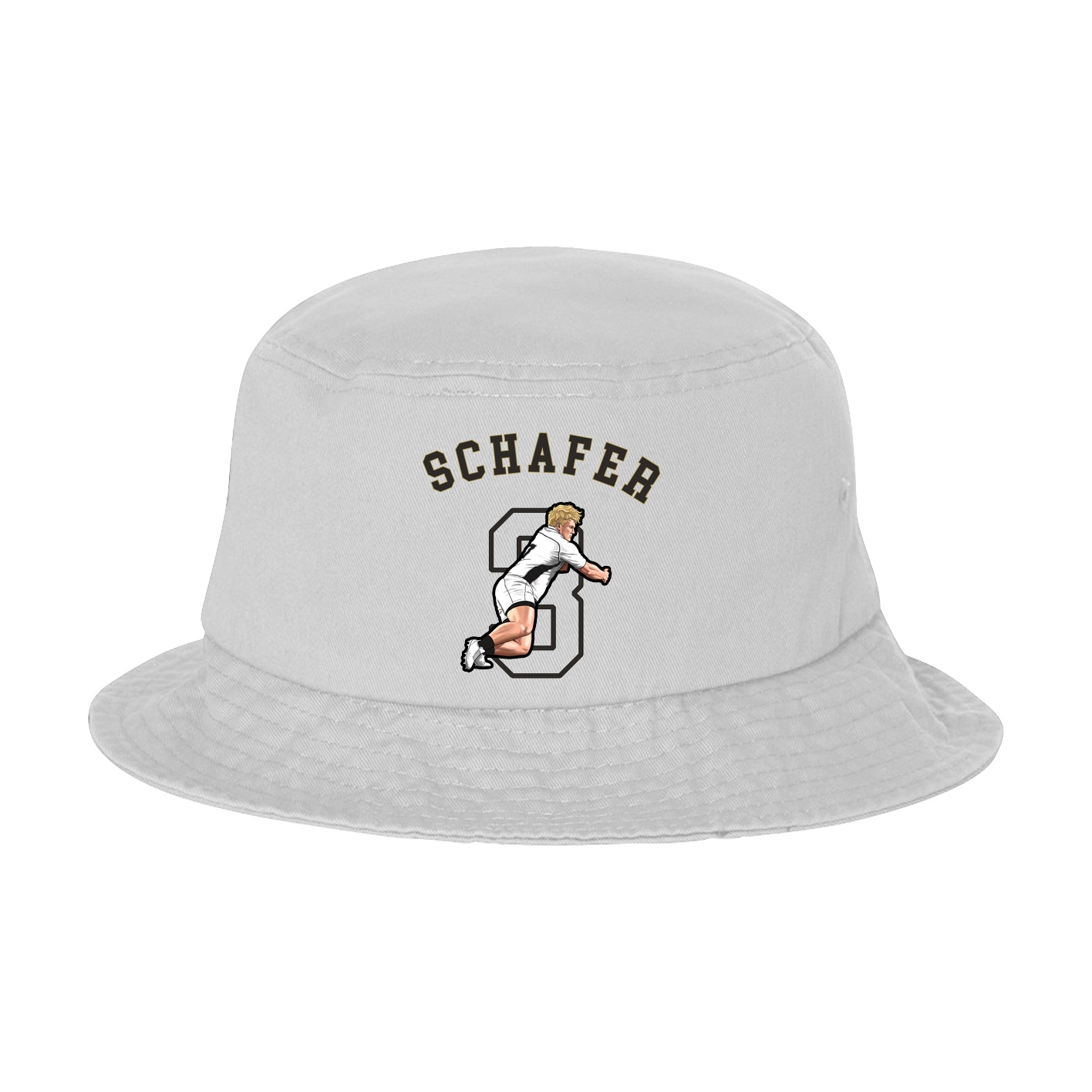 Bucket Cap — Shirsey Arch in White