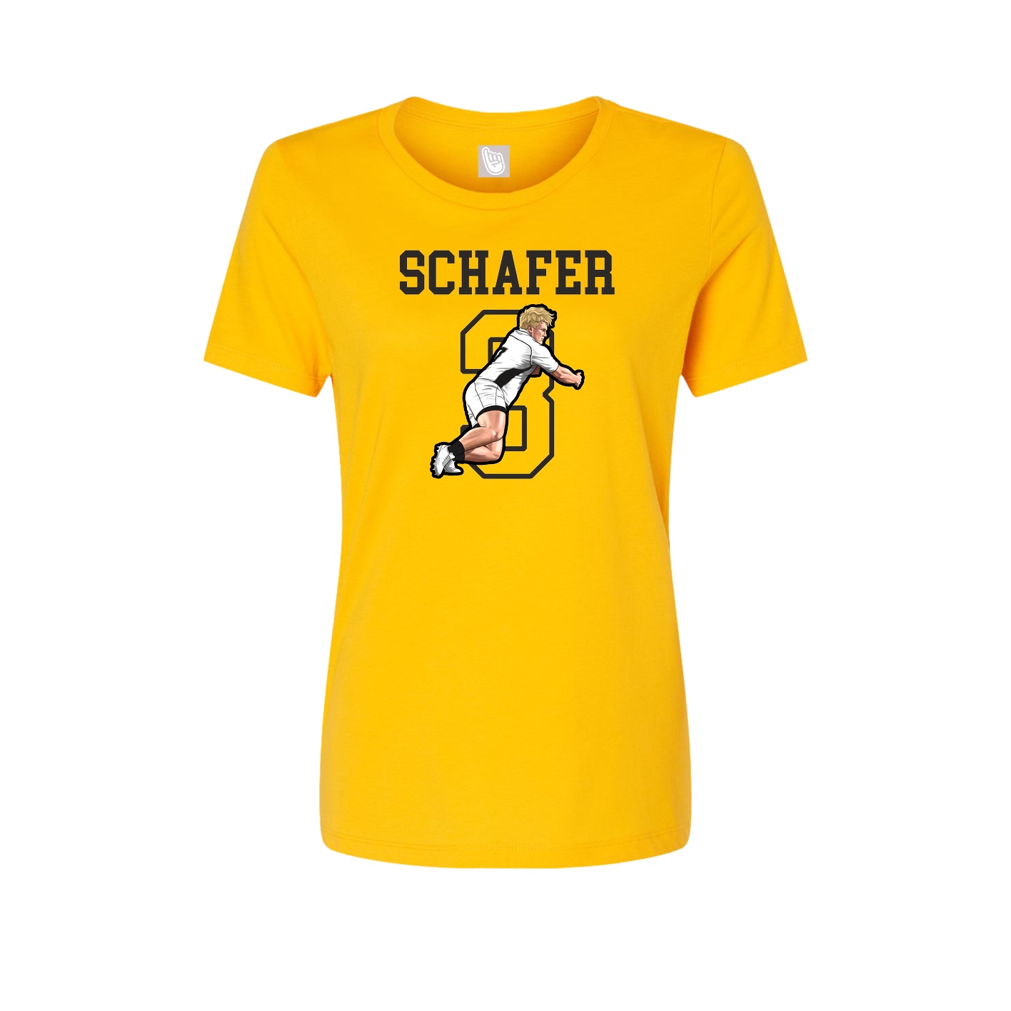 Womens Tee — Shirsey in Gold