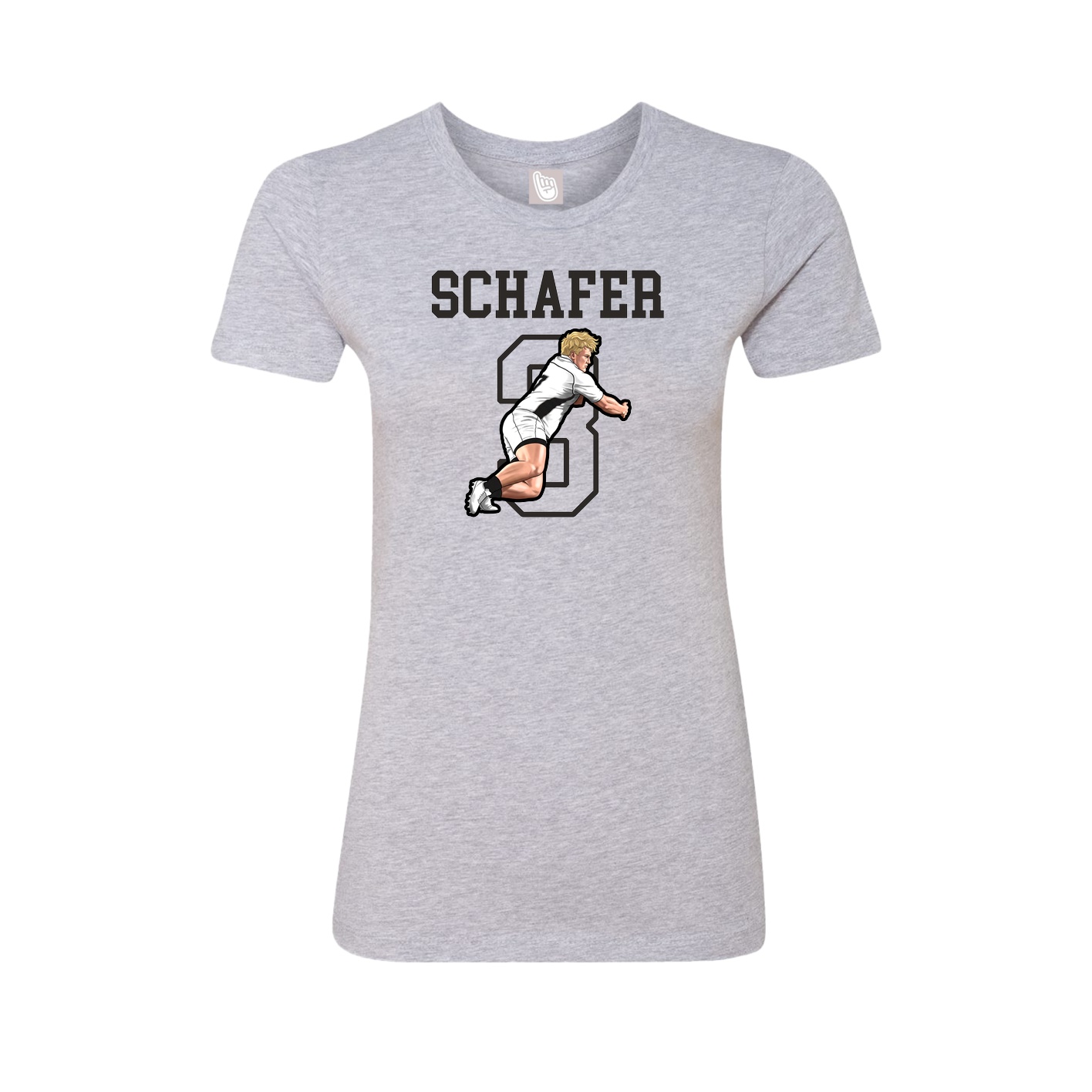 Womens Tee — Shirsey in Grey