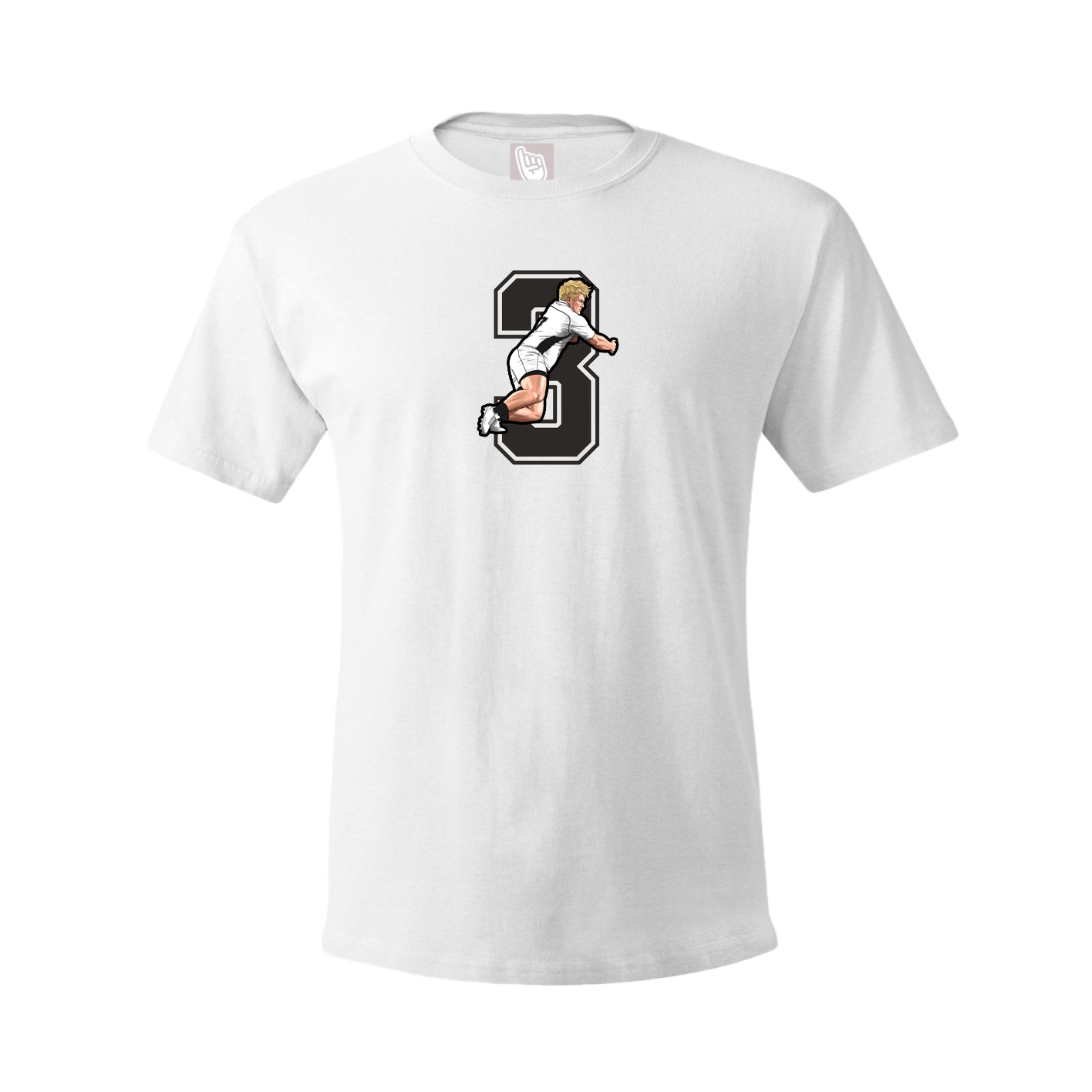 Tee — Number in White