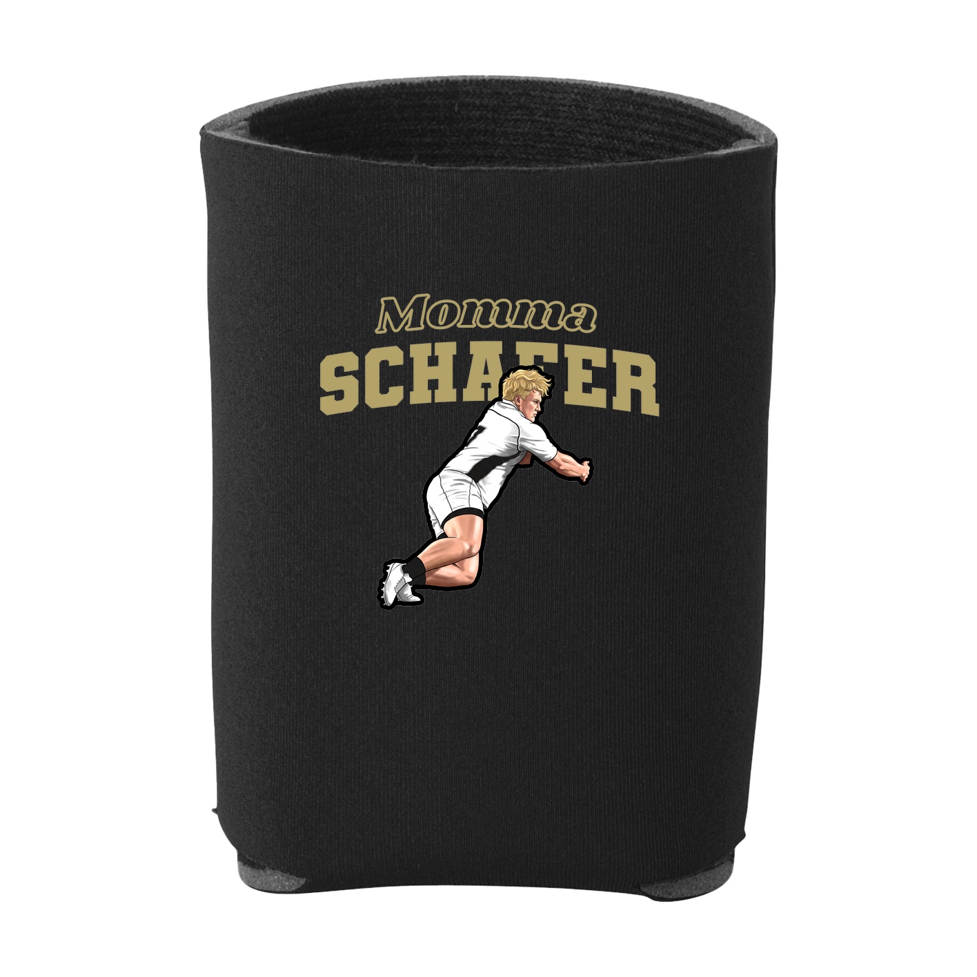 Can Holder — Mothers Day Block in Black