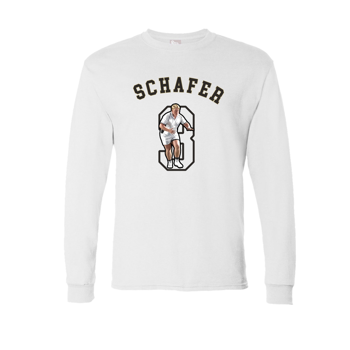 Long Sleeve Tee — Shirsey Arch in White
