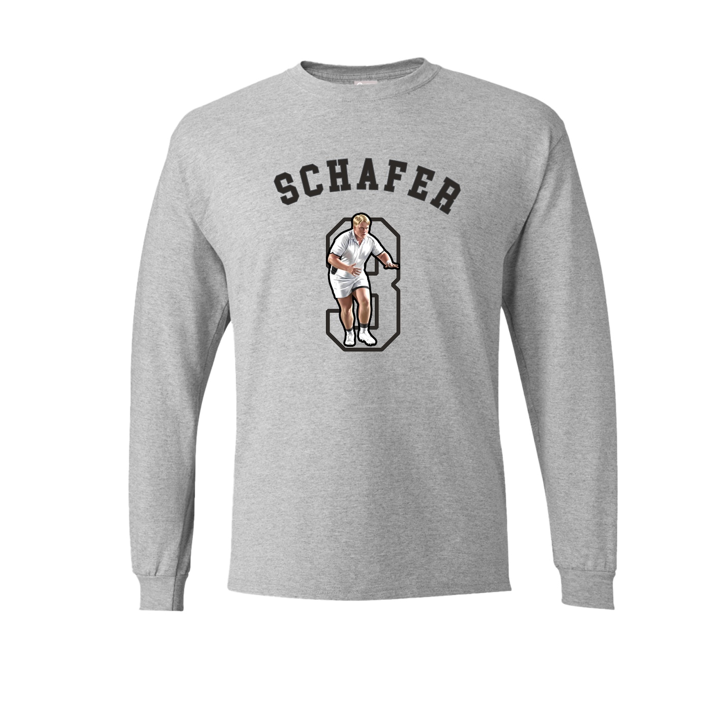 Long Sleeve Tee — Shirsey Arch in Grey
