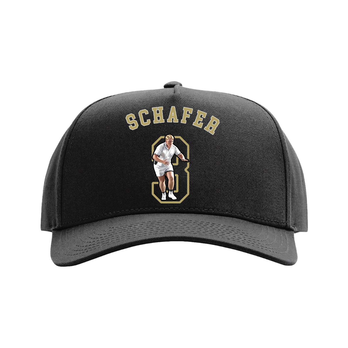 Full Fabric Five-Panel Champ Cap