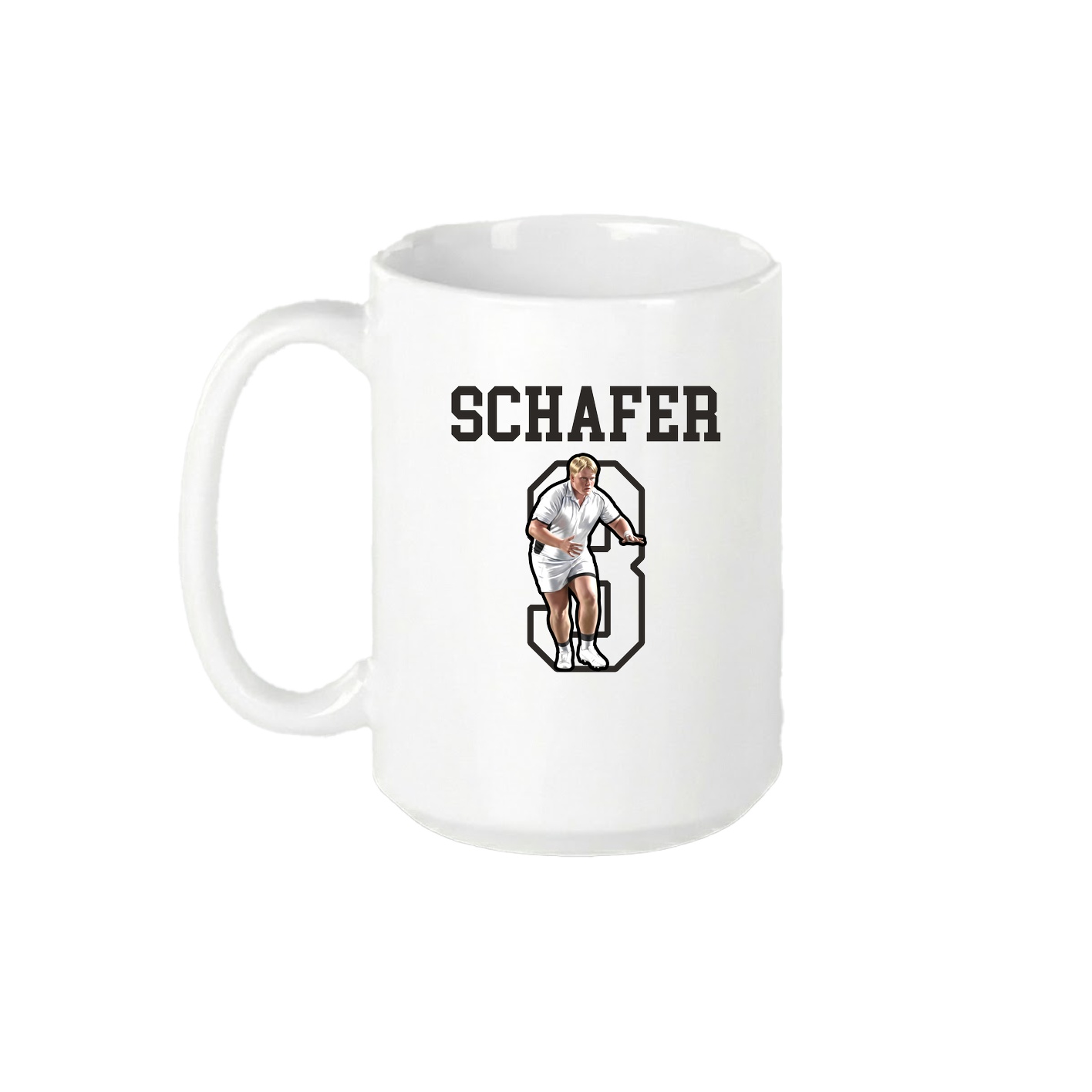 15oz Coffee Mug — Shirsey in White